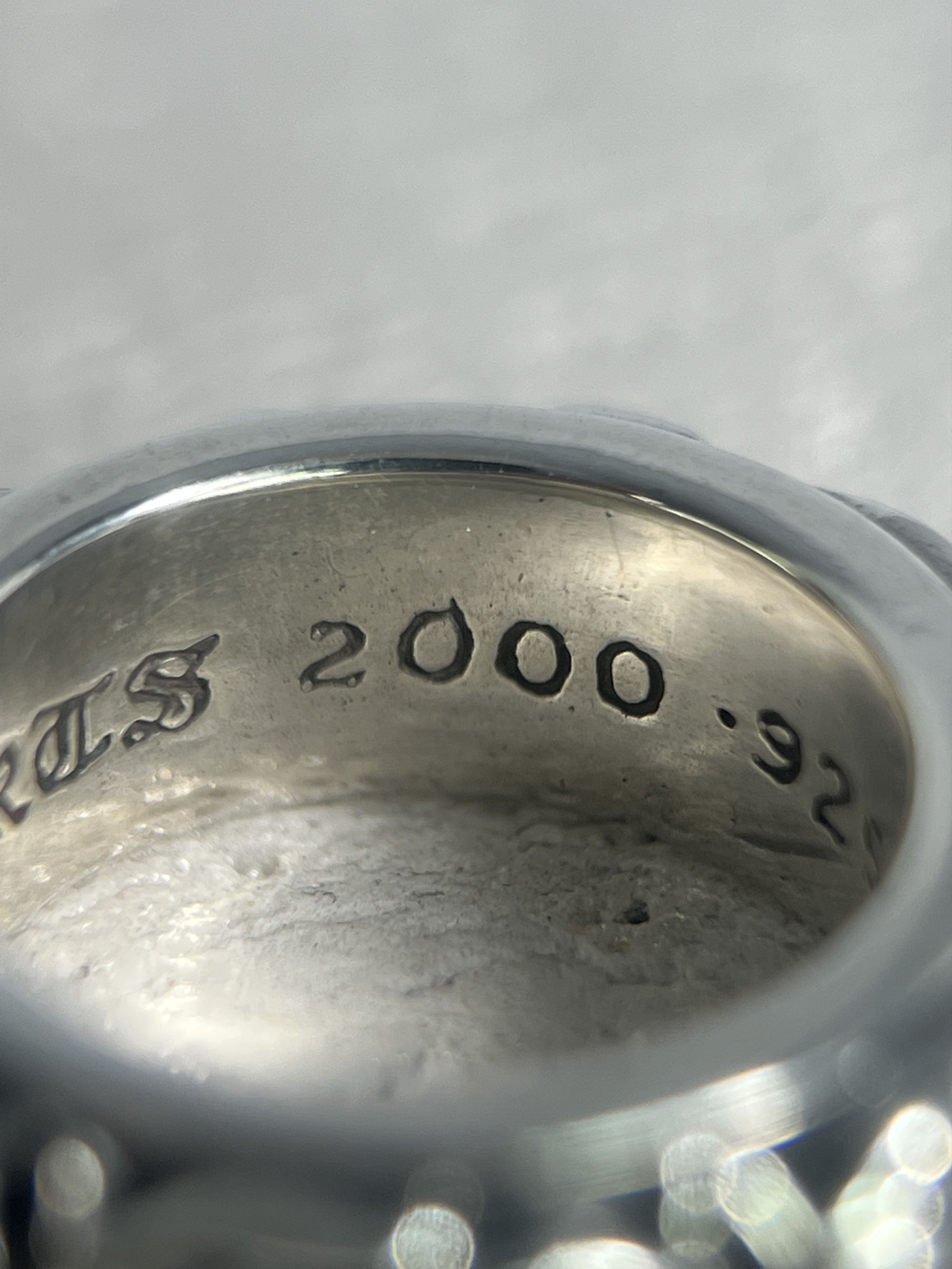 Chrome Hearts Chrome Hearts Eternity Vine Scroll Band Ring Size 47 / US4 Size ONE SIZE - 14 Thumbnail