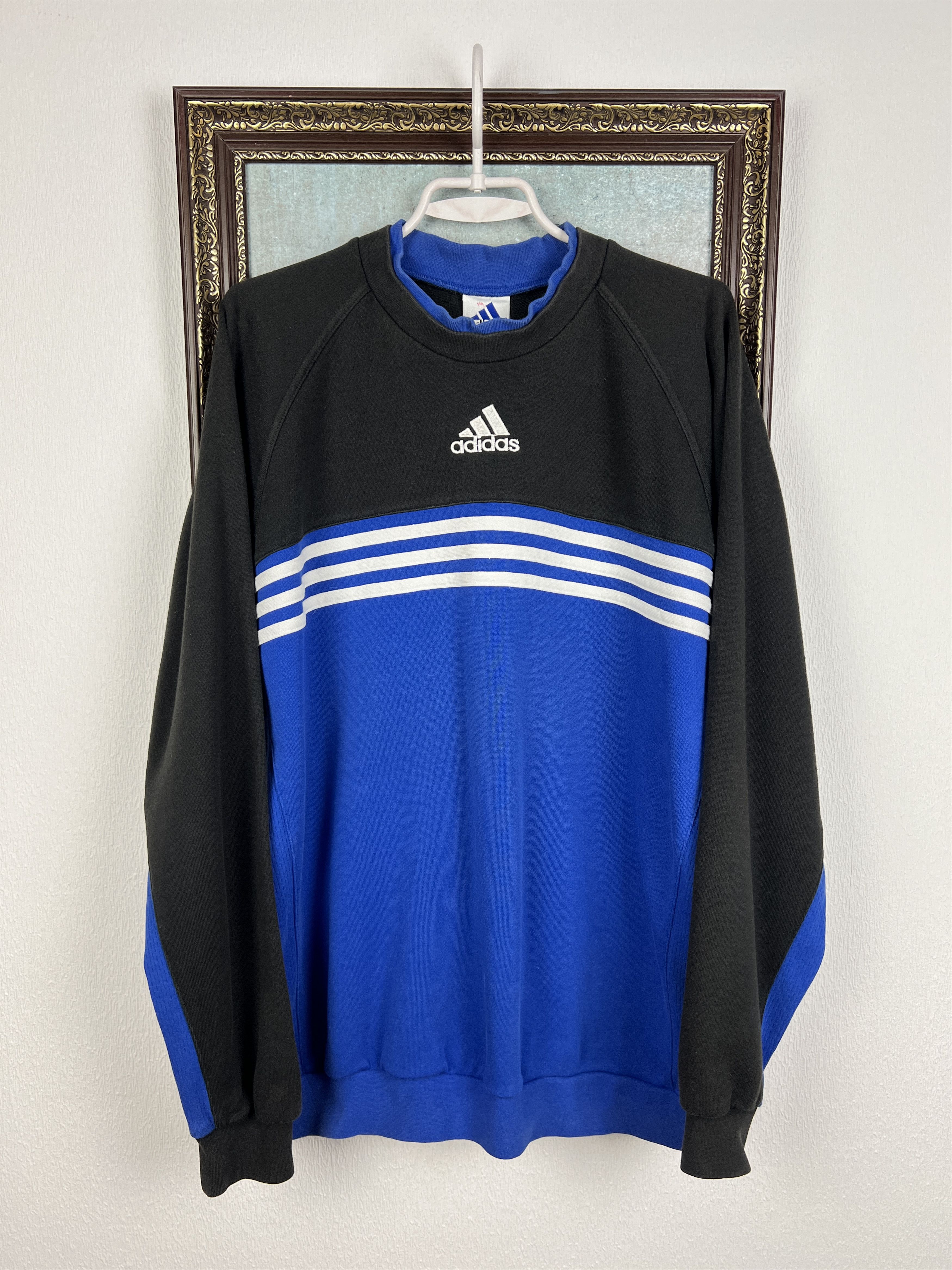 Adidas Schalke 04 Football Sweatshirt Soccer Template Crewneck Size US M / EU 48-50 / 2 - 1 Thumbnail