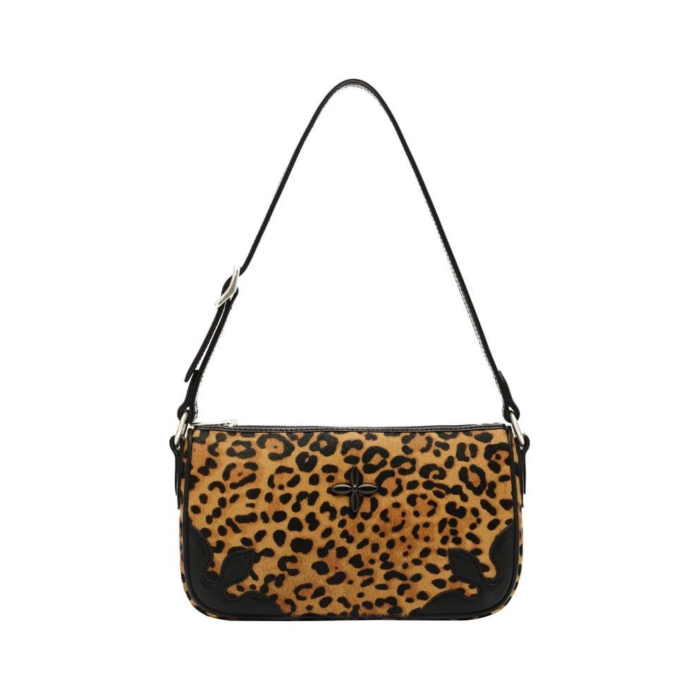 SMFK SMFK COMPASS BADGE CROSS LEOPARD BAG Size ONE SIZE - 1 Thumbnail
