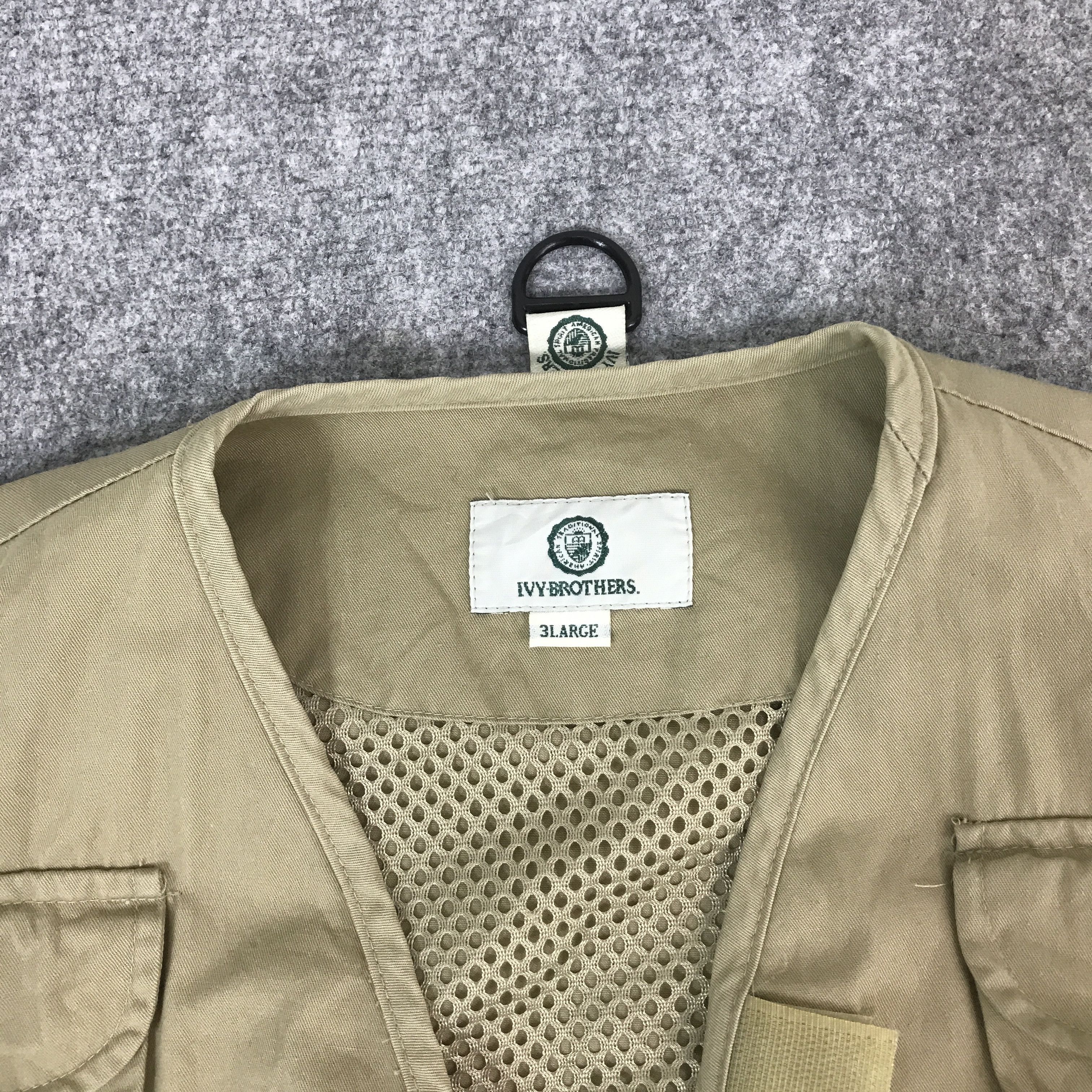 Japanese Brand IVY BROTHERS TACTICAL POCKET VEST K64B16 Size US L / EU 52-54 / 3 - 6 Thumbnail