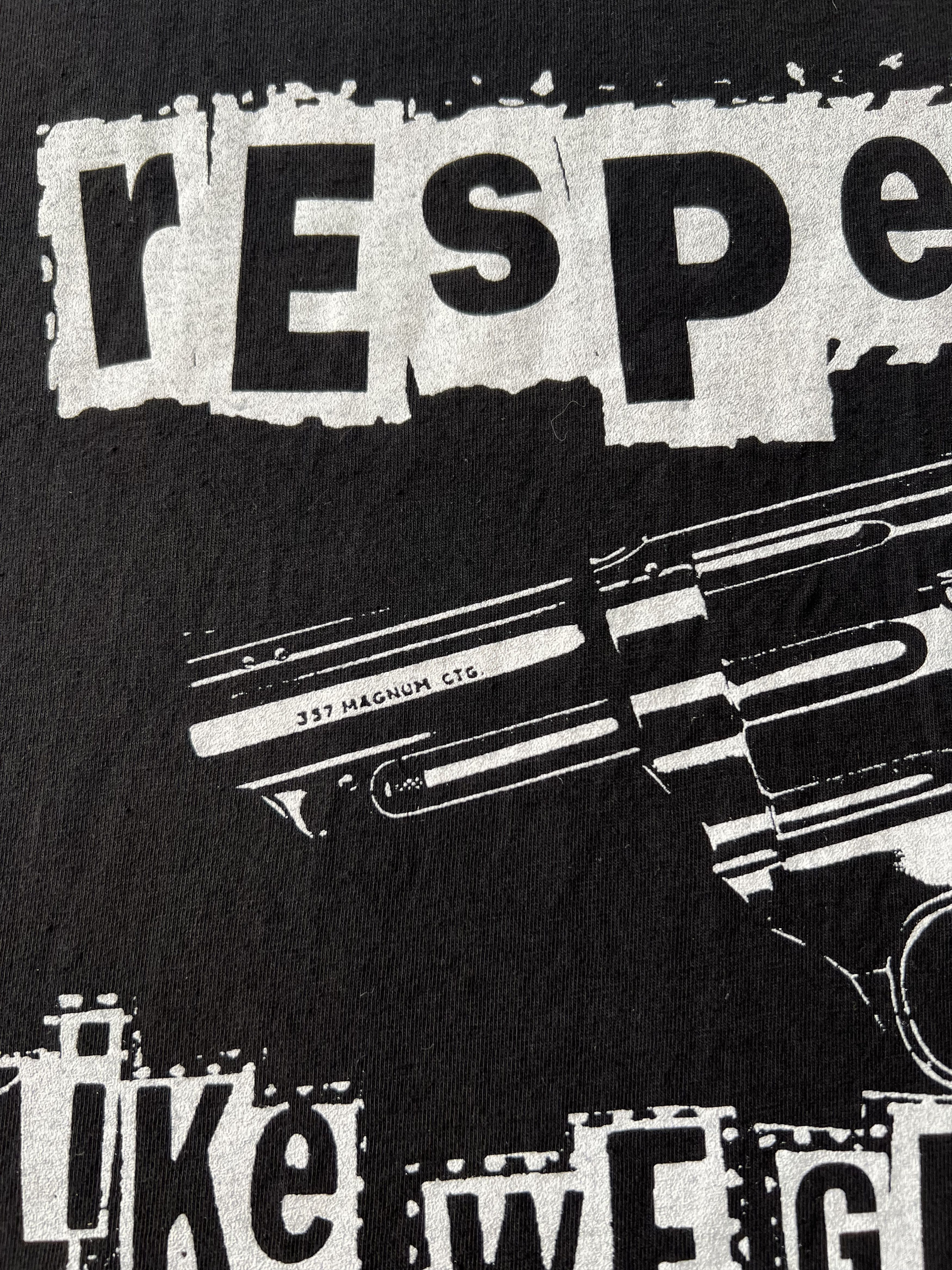 Vintage Vintage 1995 Terror Worldwide Respect Hell On Earth T-shirt Size US XL / EU 56 / 4 - 4 Thumbnail