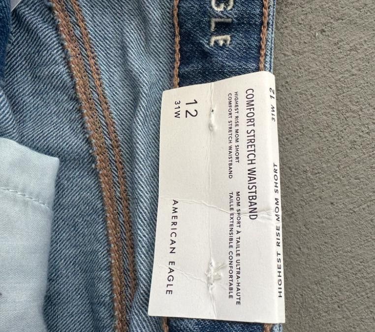 American Eagle Outfitters American Eagle Jean Short 12 NWT Size 34" / US 12 / IT 48 - 2 Thumbnail