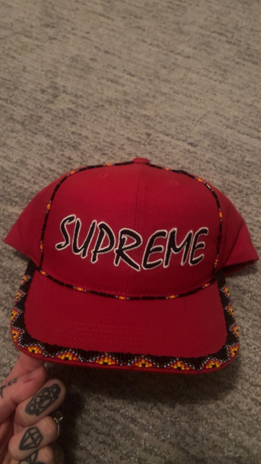 Supreme Supreme beaded hat Size ONE SIZE - 1 Thumbnail