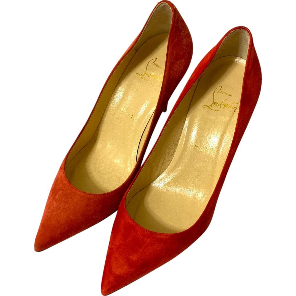 Christian Louboutin Christian Louboutin Christian Louboutin Pointed Toe Suede Pumps Suede Shoes Size ONE SIZE - 1 Thumbnail