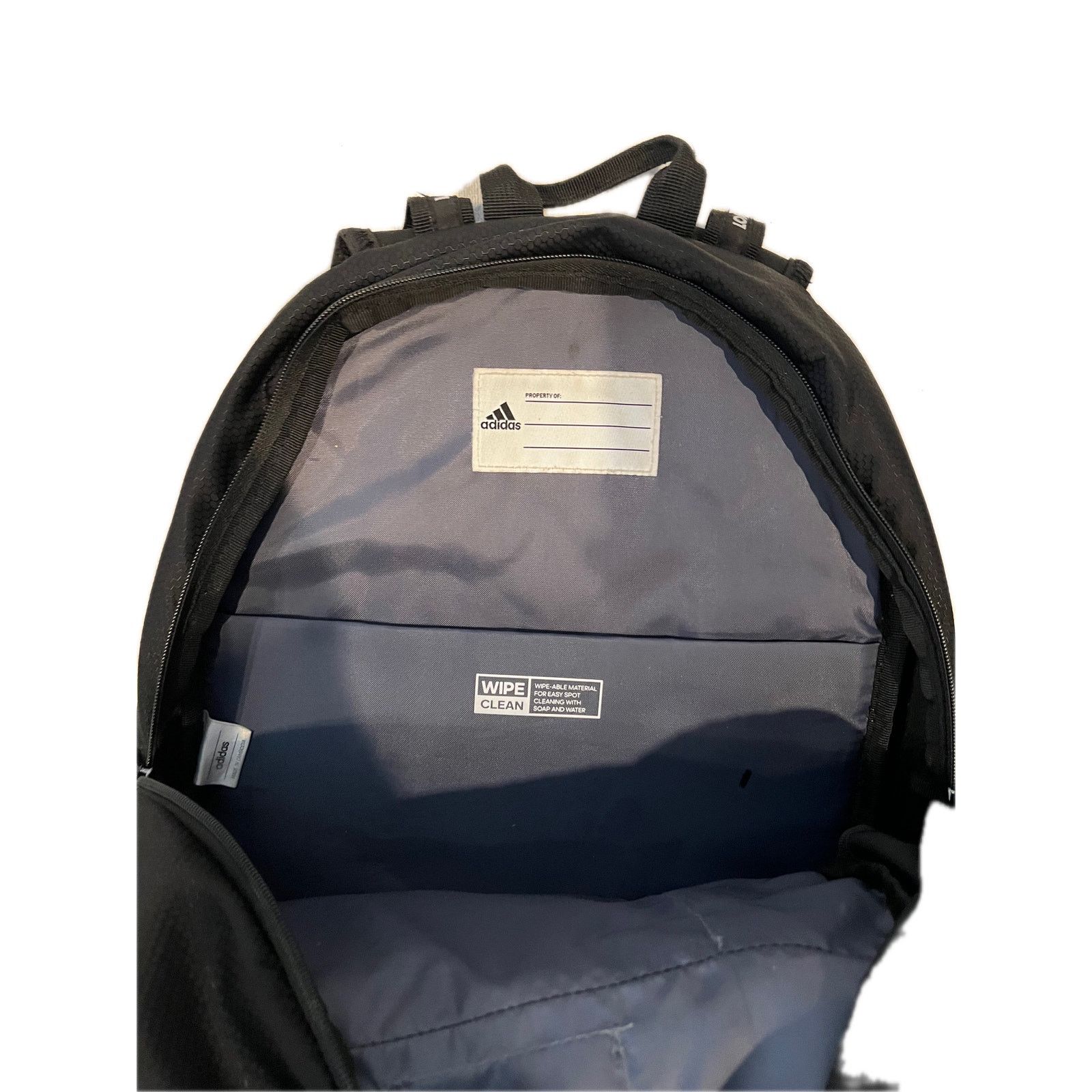 Adidas Adidas Prime 7 Black White Backpack Size 28 - 4 Thumbnail