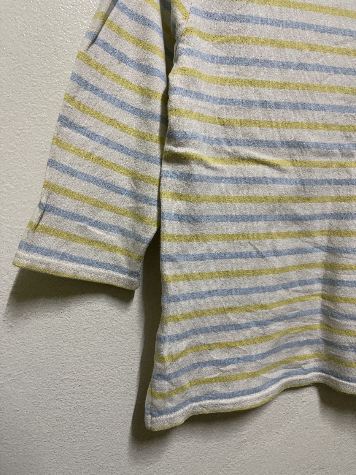 Beams Plus × Japanese Brand Beams Heart Boat Neck Stripe T Shirt Size S / US 4 / IT 40 - 9 Thumbnail