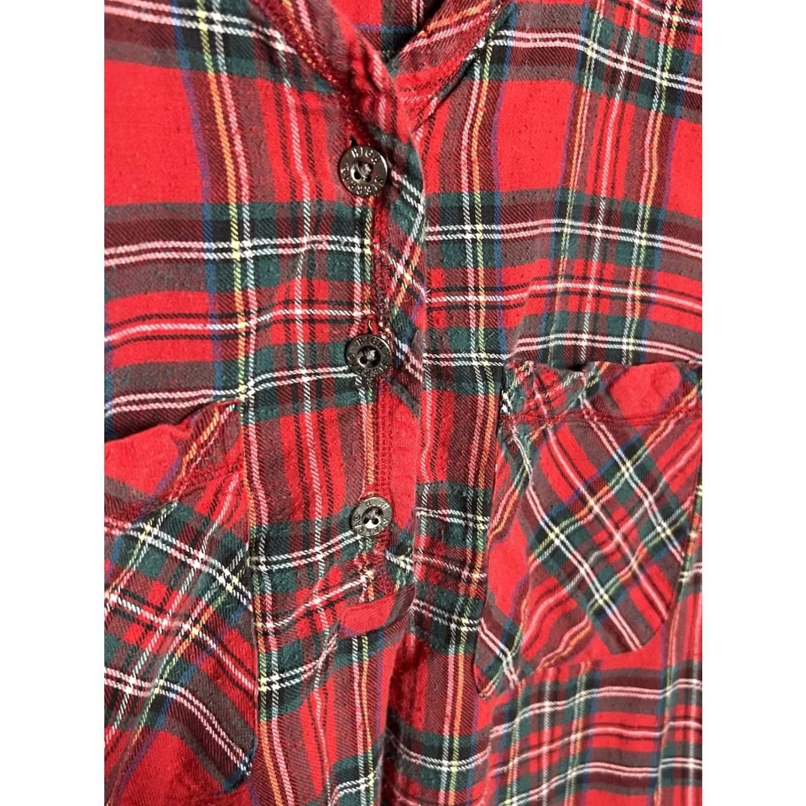 High Sierra VINTAGE High Sierra MEN'S M Nightshirt Nightgown PLAID FLANEL Red 80s Sleepwear Size US M / EU 48-50 / 2 - 2 Thumbnail