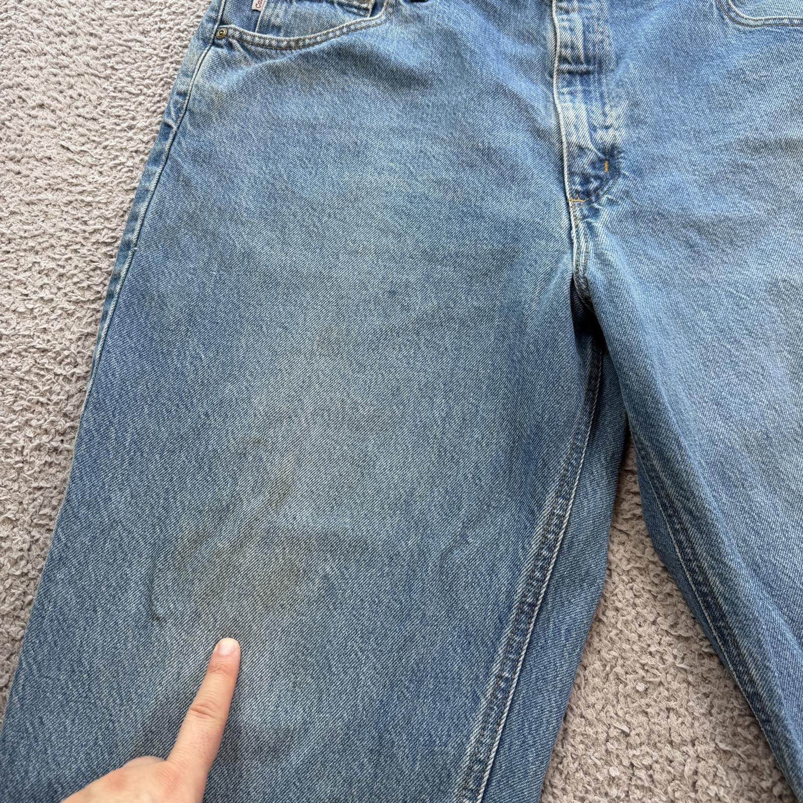 Carhartt Carhartt B146 DST Relaxed Fit Denim Jeans 40x30 Light Wash Size US 40 / EU 56 - 6 Thumbnail