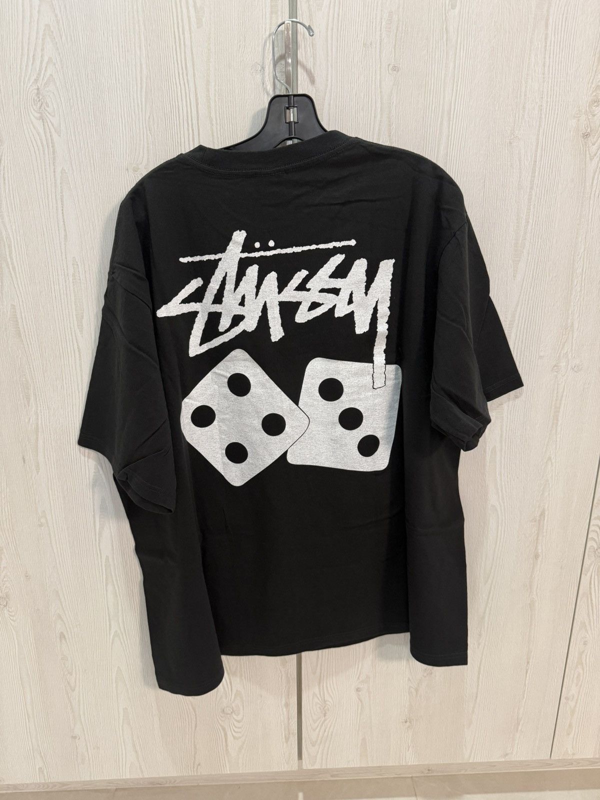 Stussy Stussy Dice Pigment Dyed Tee 'Black' Size XL Size US XL / EU 56 / 4 - 3 Thumbnail
