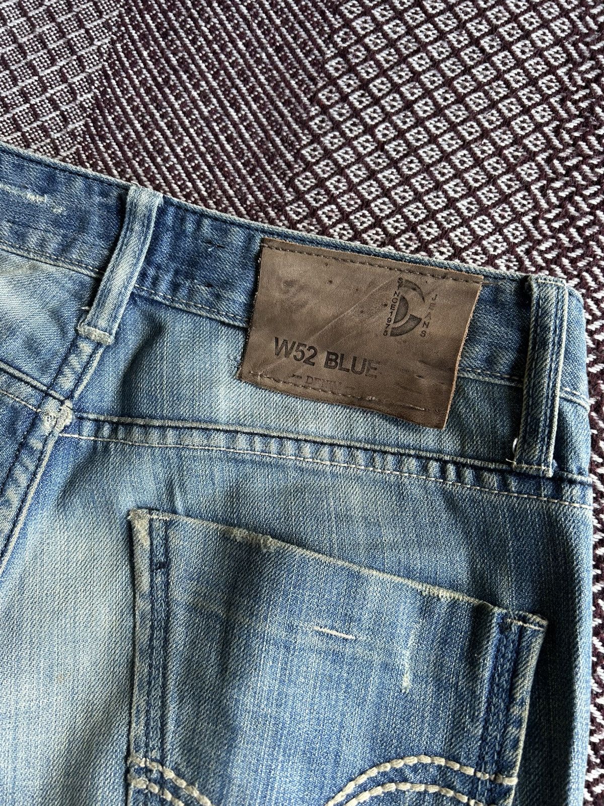 Japanese Brand Vintage Distressed Denim Jeans Japanese Style Size 30 Unisex Size US 30 / EU 46 - 13 Thumbnail