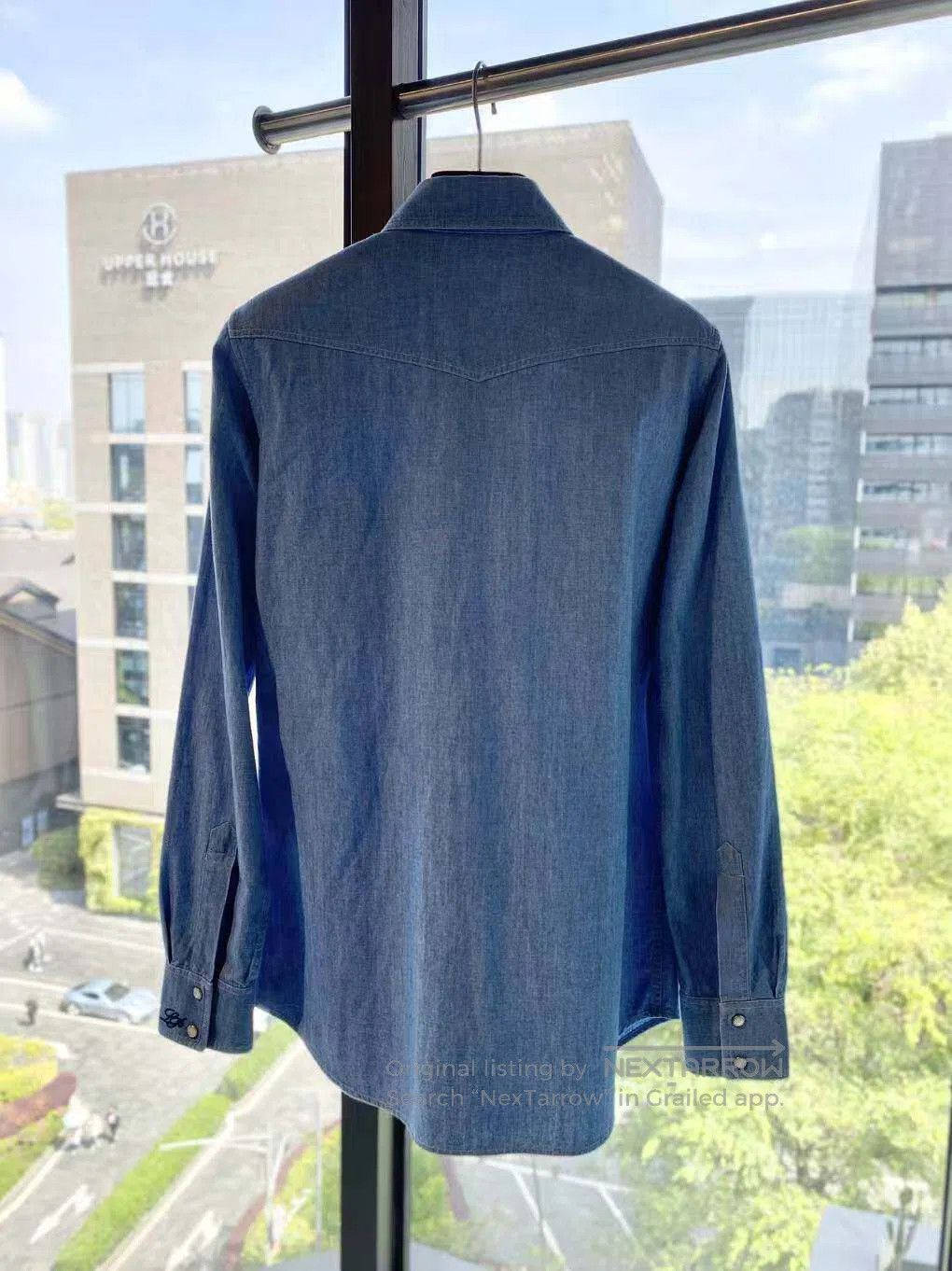 Loro Piana Loro Piana Denim shirt coat| Size XS / US 0-2 / IT 36-38 - 3 Thumbnail