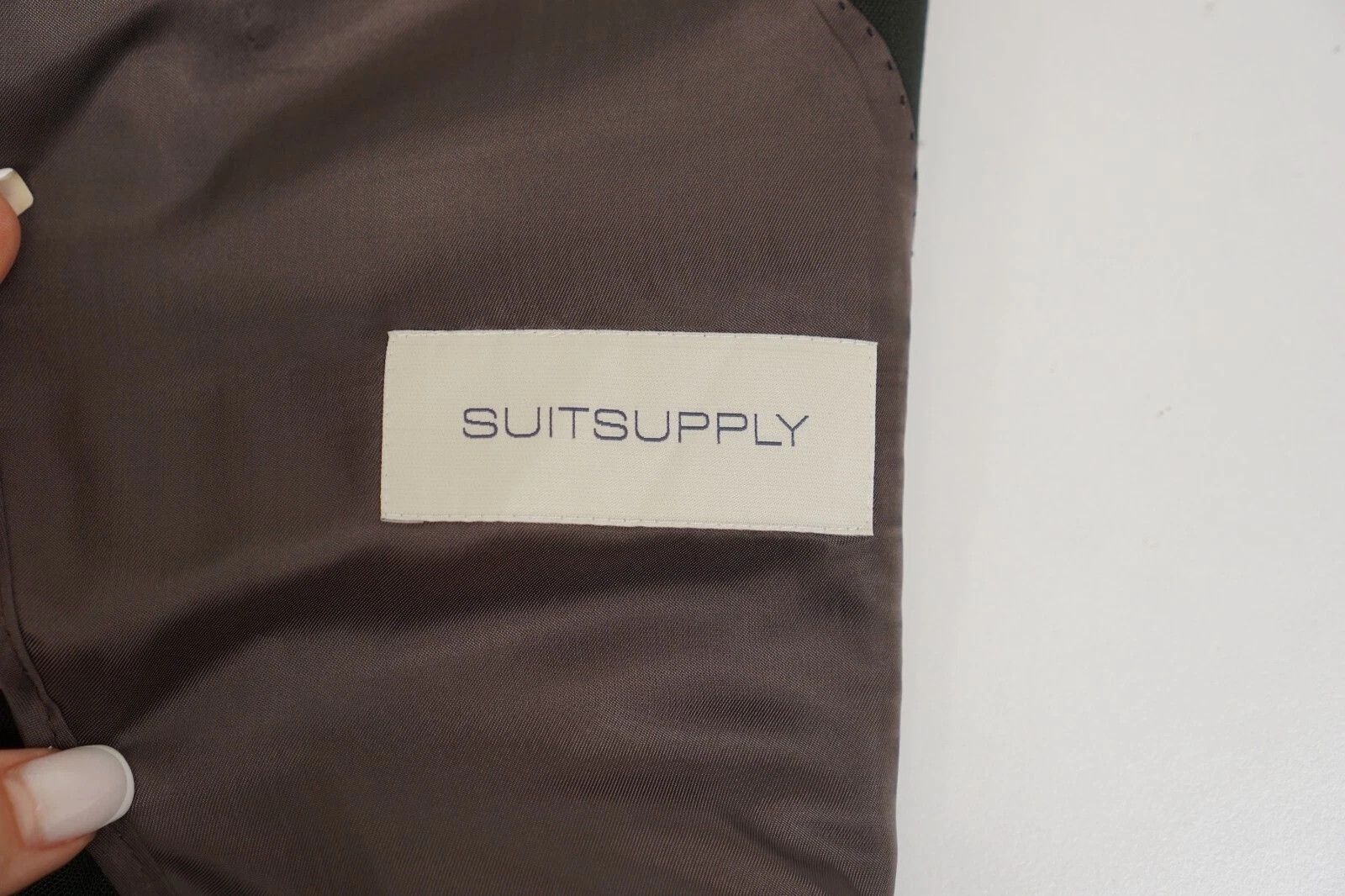 Suitsupply Men Suitsupply Blazer La Spalla Peak Vitale Barberis US38L Size 38L - 5 Thumbnail