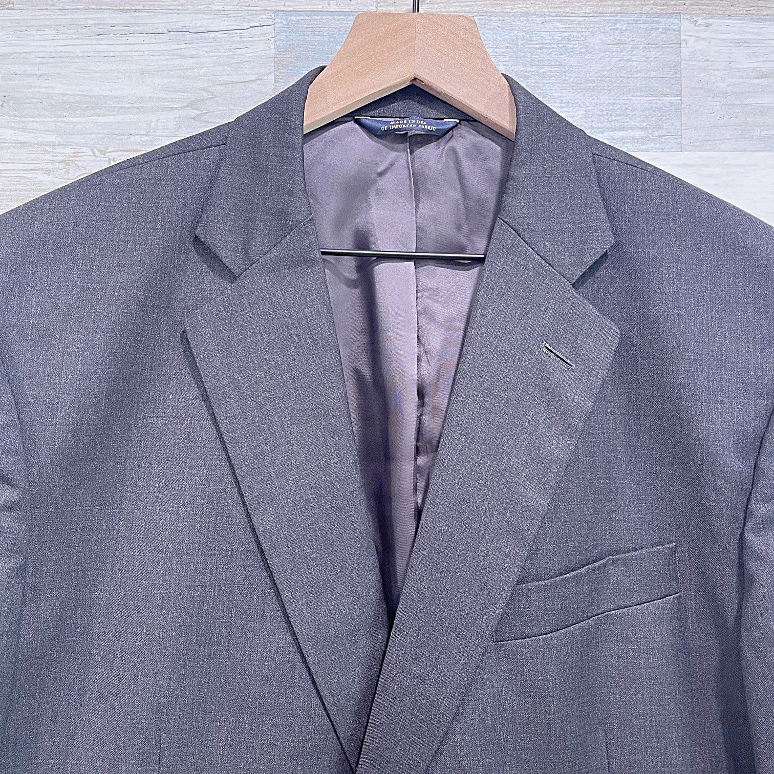 Brooks Brothers Brooks Brothers Madison Estrato Trabaldo Togna Suit Gray 44R Size 44R - 3 Thumbnail