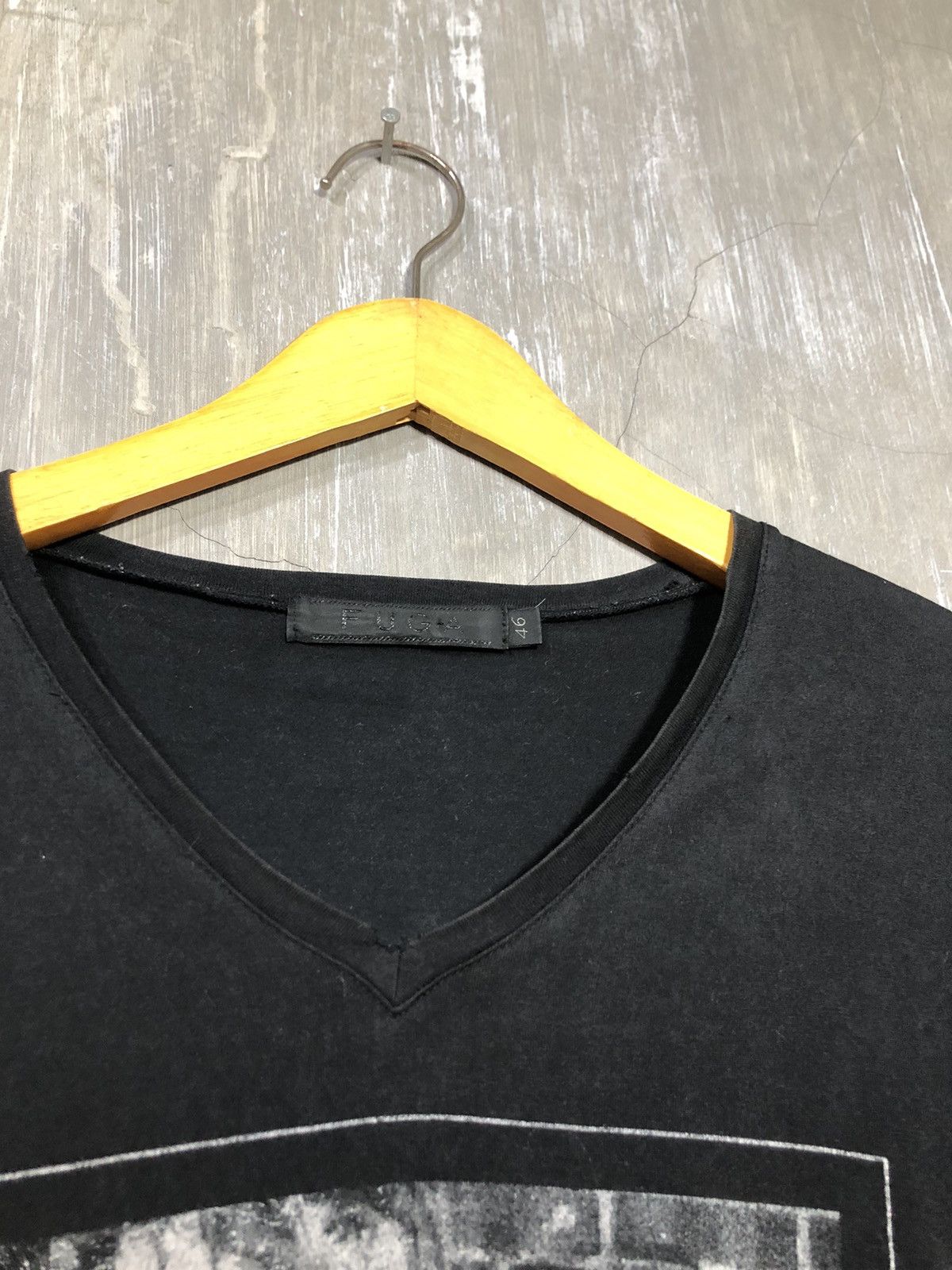 Japanese Brand FUGA💥 Japanese Fuga Thrashed Long Sleeve T-Shirt Size US M / EU 48-50 / 2 - 7 Thumbnail