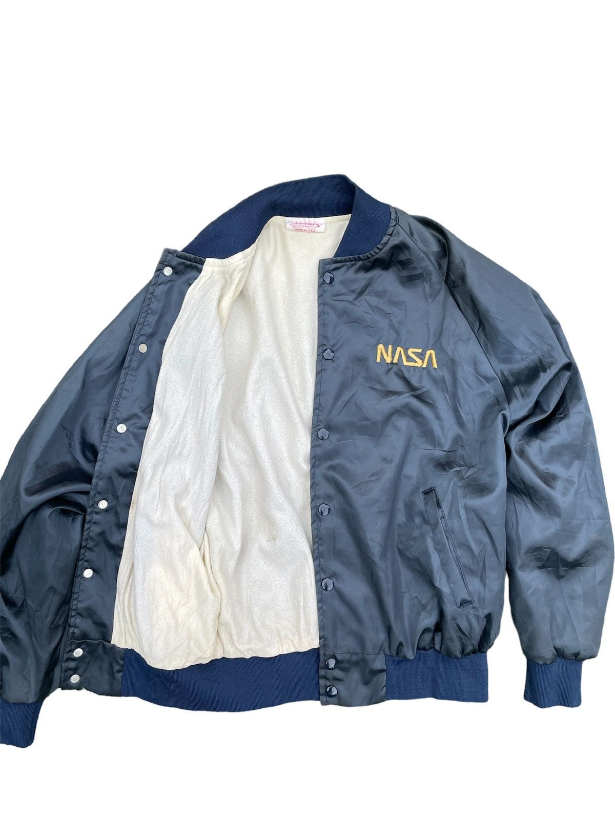 NASA 🔥NASA Embroidery Nylon Jacket🔥 Size US M / EU 48-50 / 2 - 6 Thumbnail