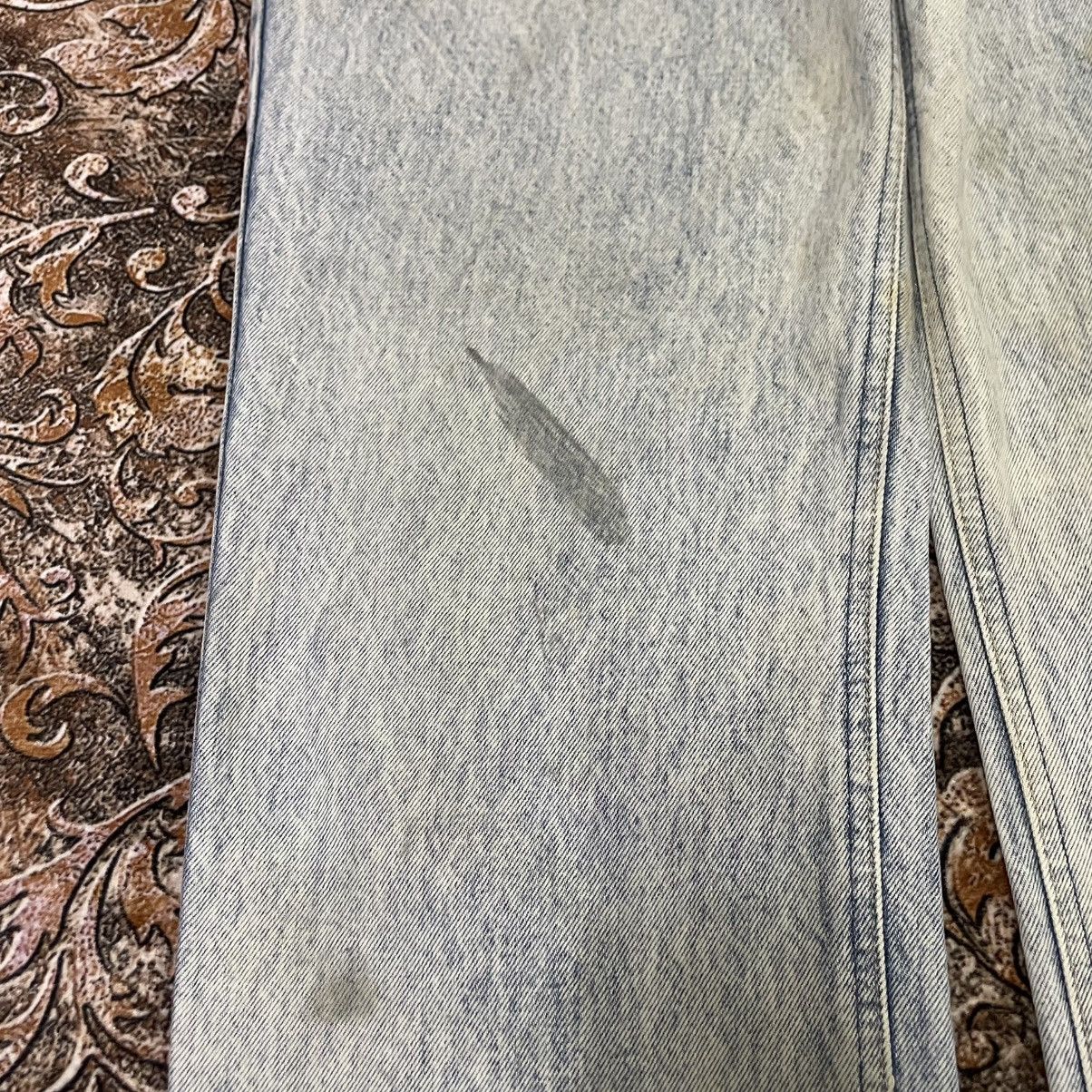Lee 🔥Vintage 80s Lee Riders Stoned Washed Distress Denim Jeans Size US 31 - 10 Thumbnail