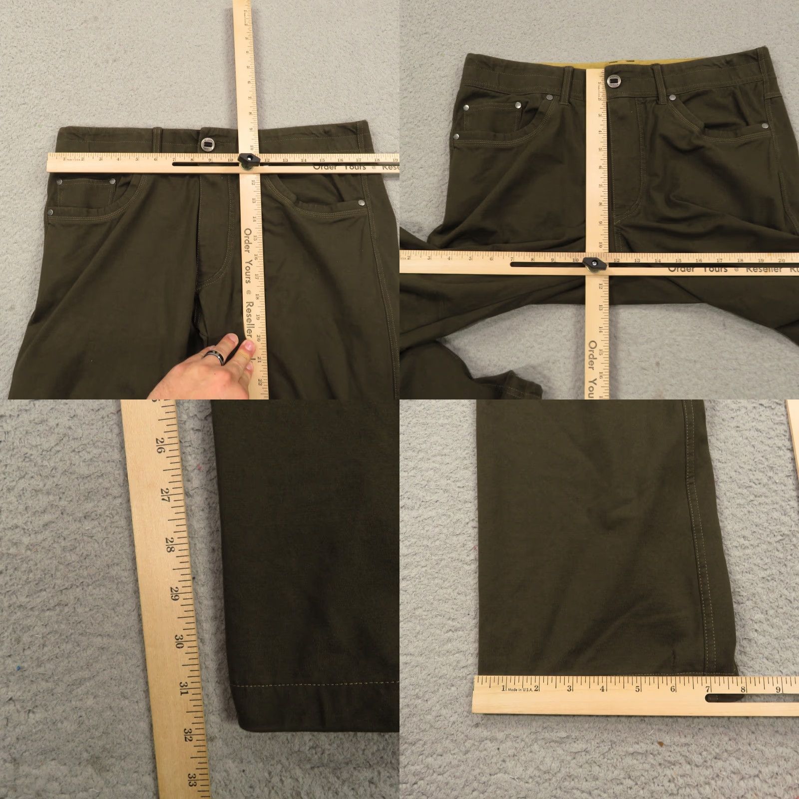Vintage Kuhl Pants Men 36x30 Espresso Relaxer Lounger Travel Comfort Stretch Chinos 5111 Size US 36 / EU 52 - 8 Thumbnail