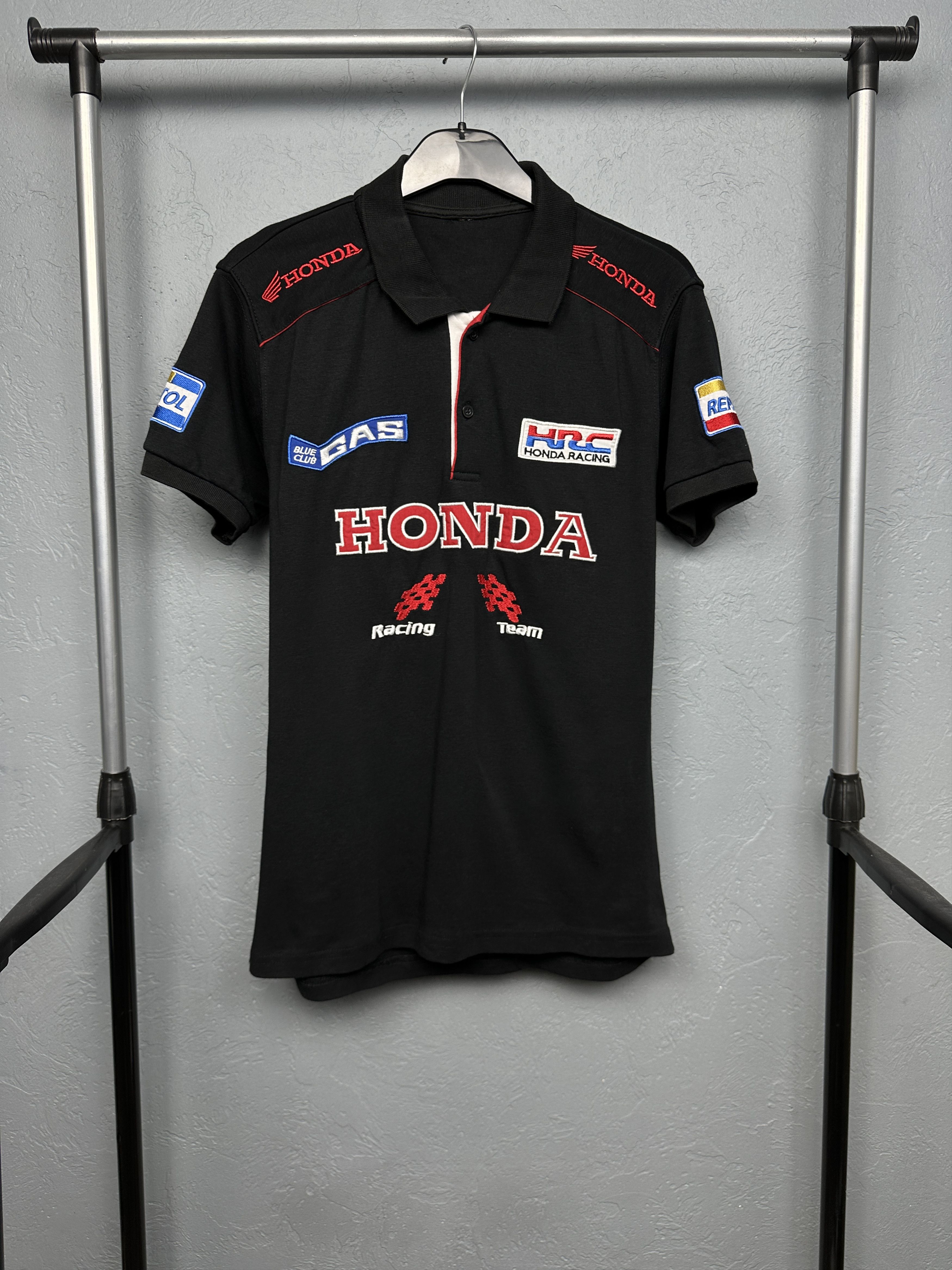 Honda Honda Racing Team Vintage Mens Polo Shirt Size US S / EU 44-46 / 1 - 1 Thumbnail
