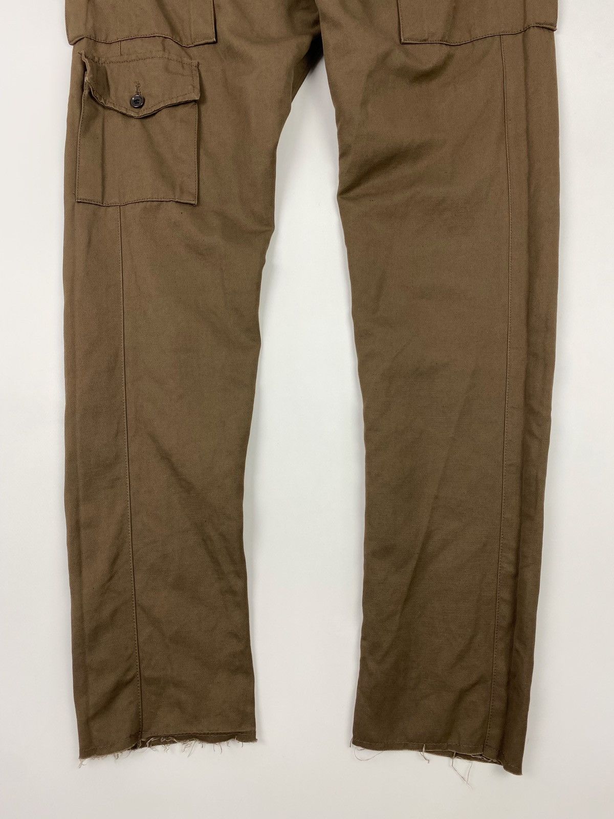 Other Maurizio Massimino Brown Front Pocket Tapered Cargo Pants 50 Size US 34 / EU 50 - 7 Thumbnail