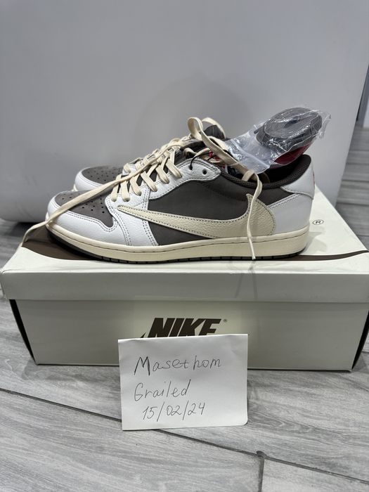 Travis scott jordan hot sale 1 grailed