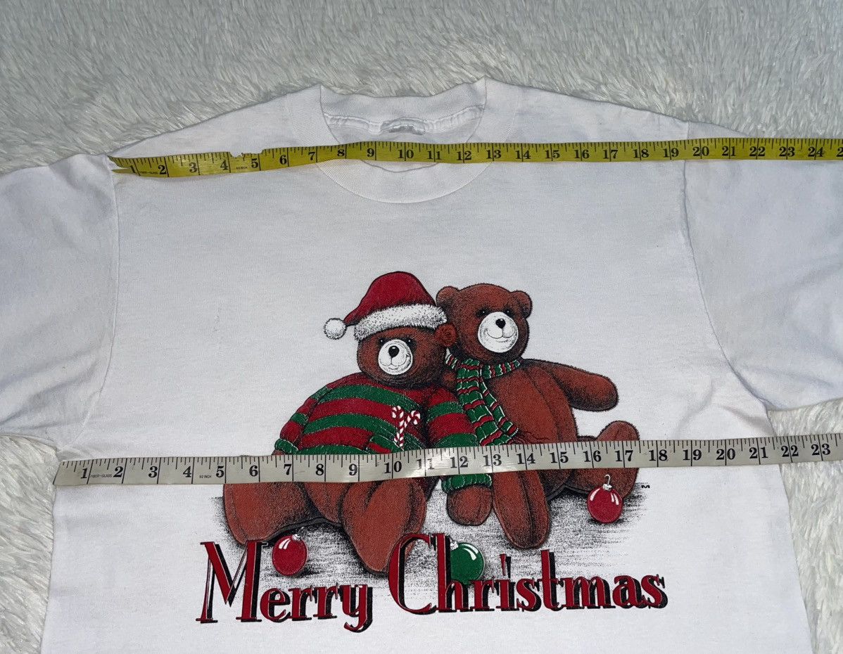 Vintage Vintage 90s Merry Christmas Tshirt Size US L / EU 52-54 / 3 - 5 Thumbnail