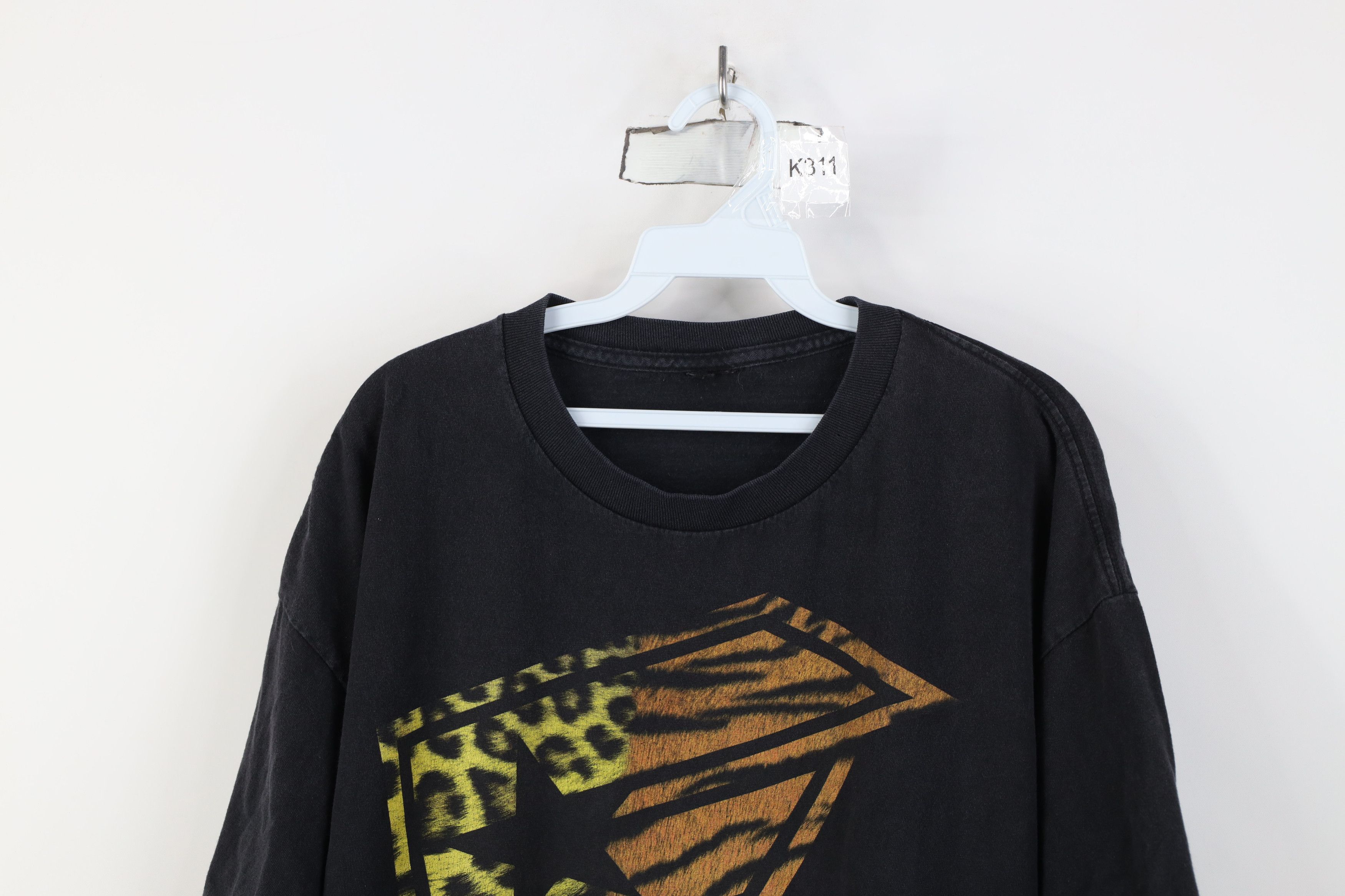 Famous Stars And Straps Vintage 90s Y2K Famous Stars & Straps Cheetah Racing T-Shirt Size US XXL / EU 58 / 5 - 2 Thumbnail