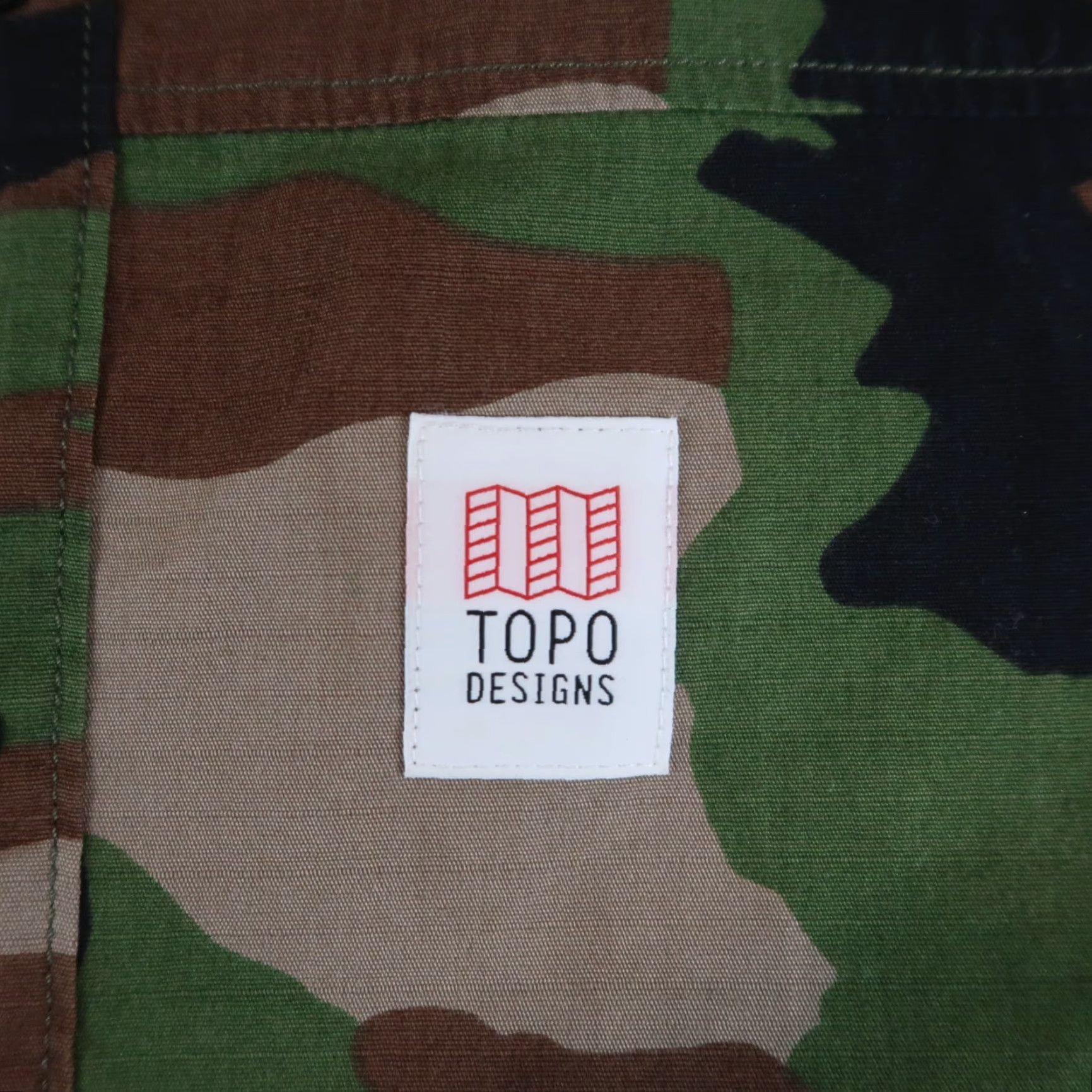 Topo Designs VINTAGE Topo Designs Military Camo Jacket Men Size M Casual Hiking Durable Size US M / EU 48-50 / 2 - 3 Thumbnail