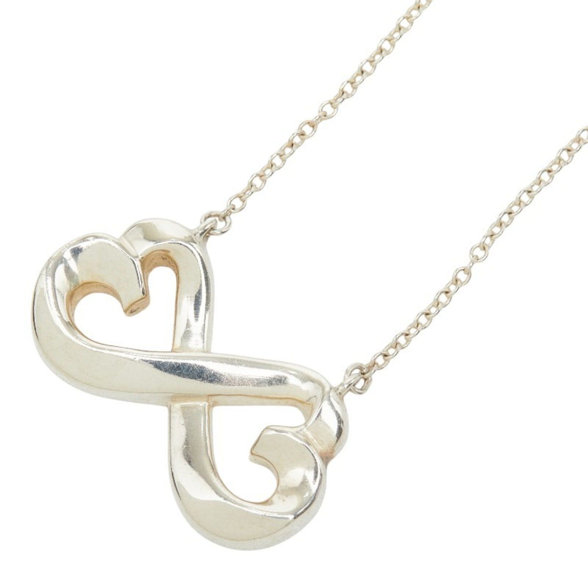 Tiffany & Co. Tiffany & Co. Double Loving Heart Necklace, SV925 Silver, Women's. Size ONE SIZE - 1 Thumbnail