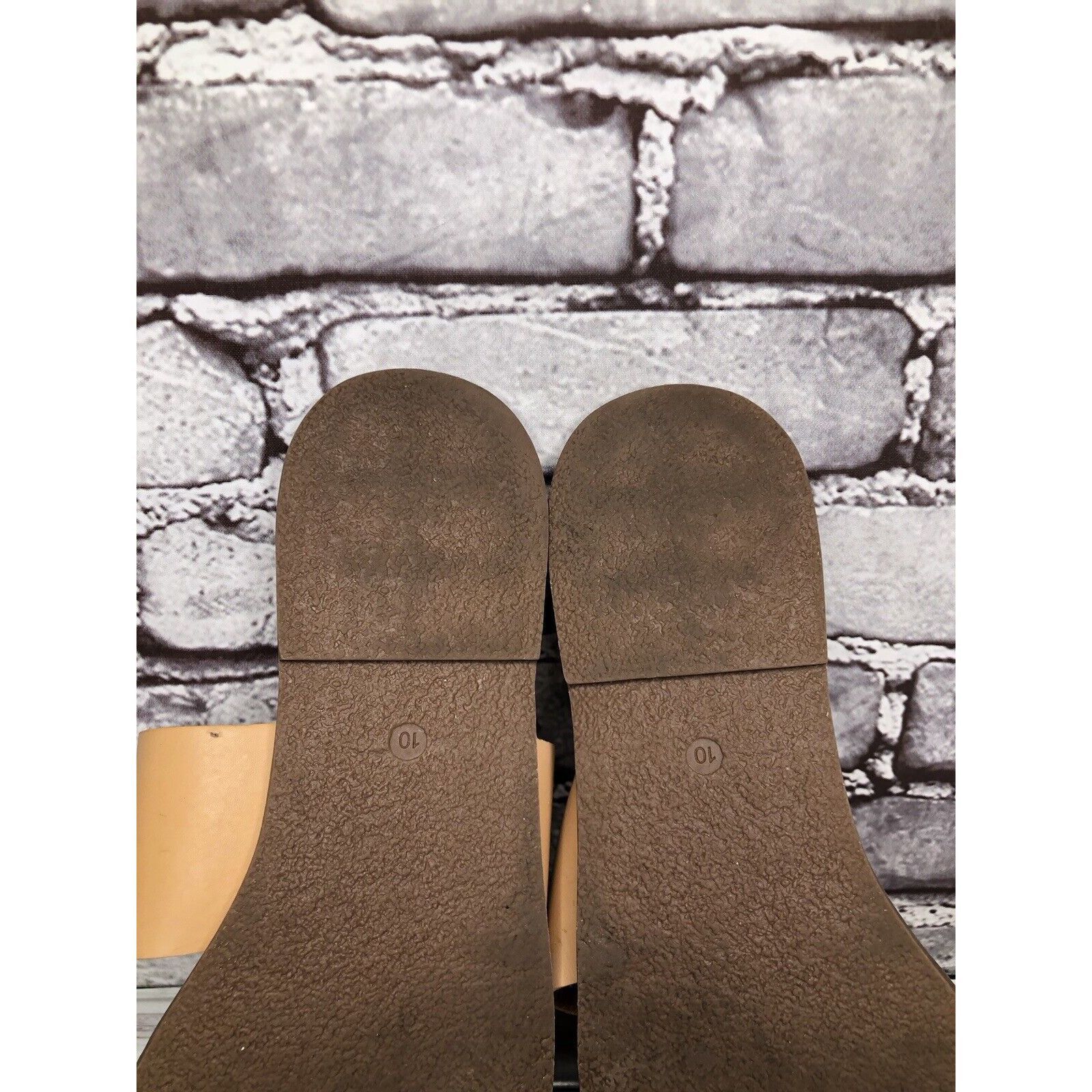 Madewell Madewell Tan Brown Double Strap Slides Flats Casual Sandals Size US 10 / IT 40 - 9 Thumbnail