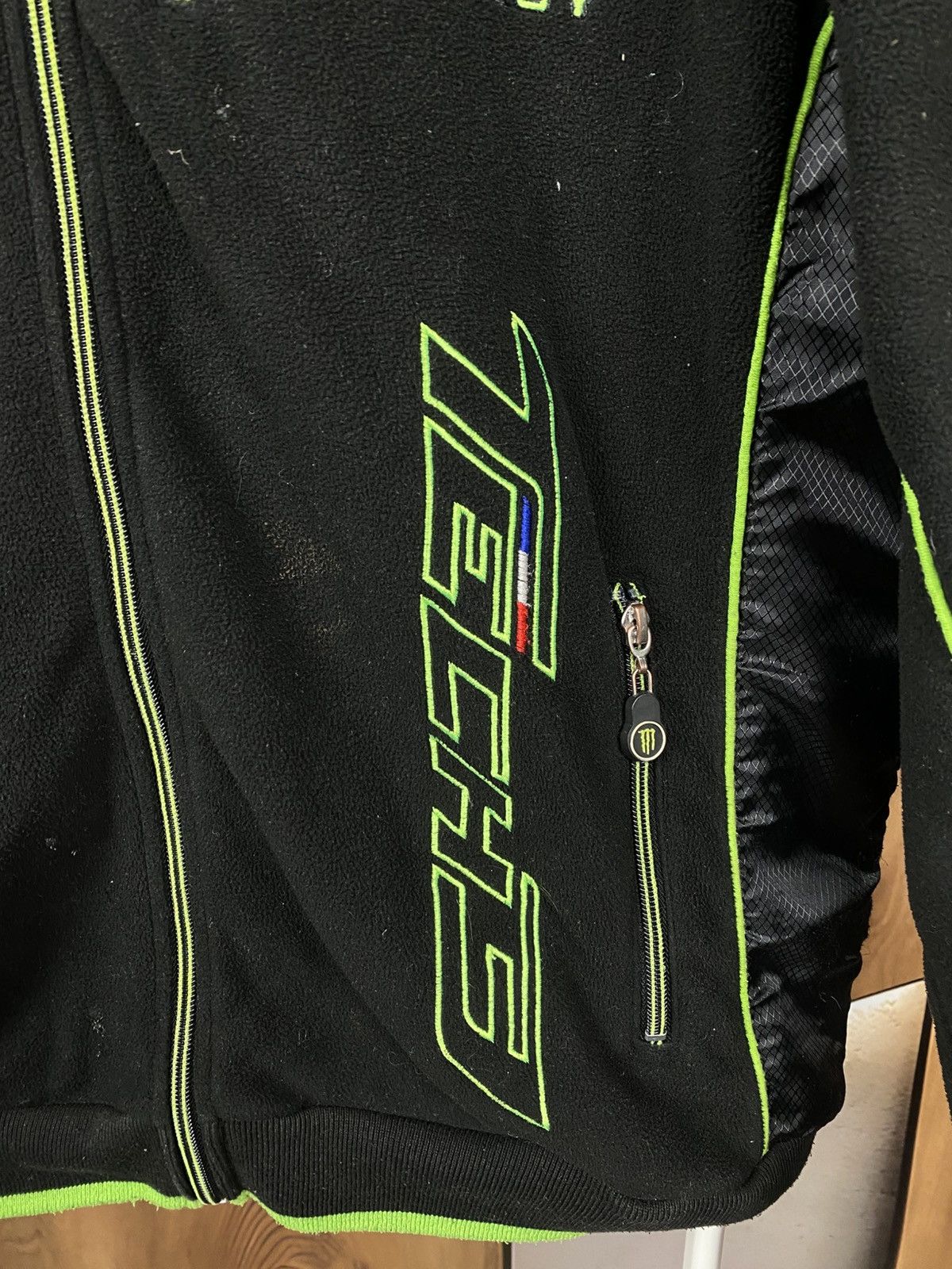 Yamaha 🏁VTG Jacket Fleece Monster Yamaha Tech 3 Official Racing🏁 Size US L / EU 52-54 / 3 - 14 Thumbnail