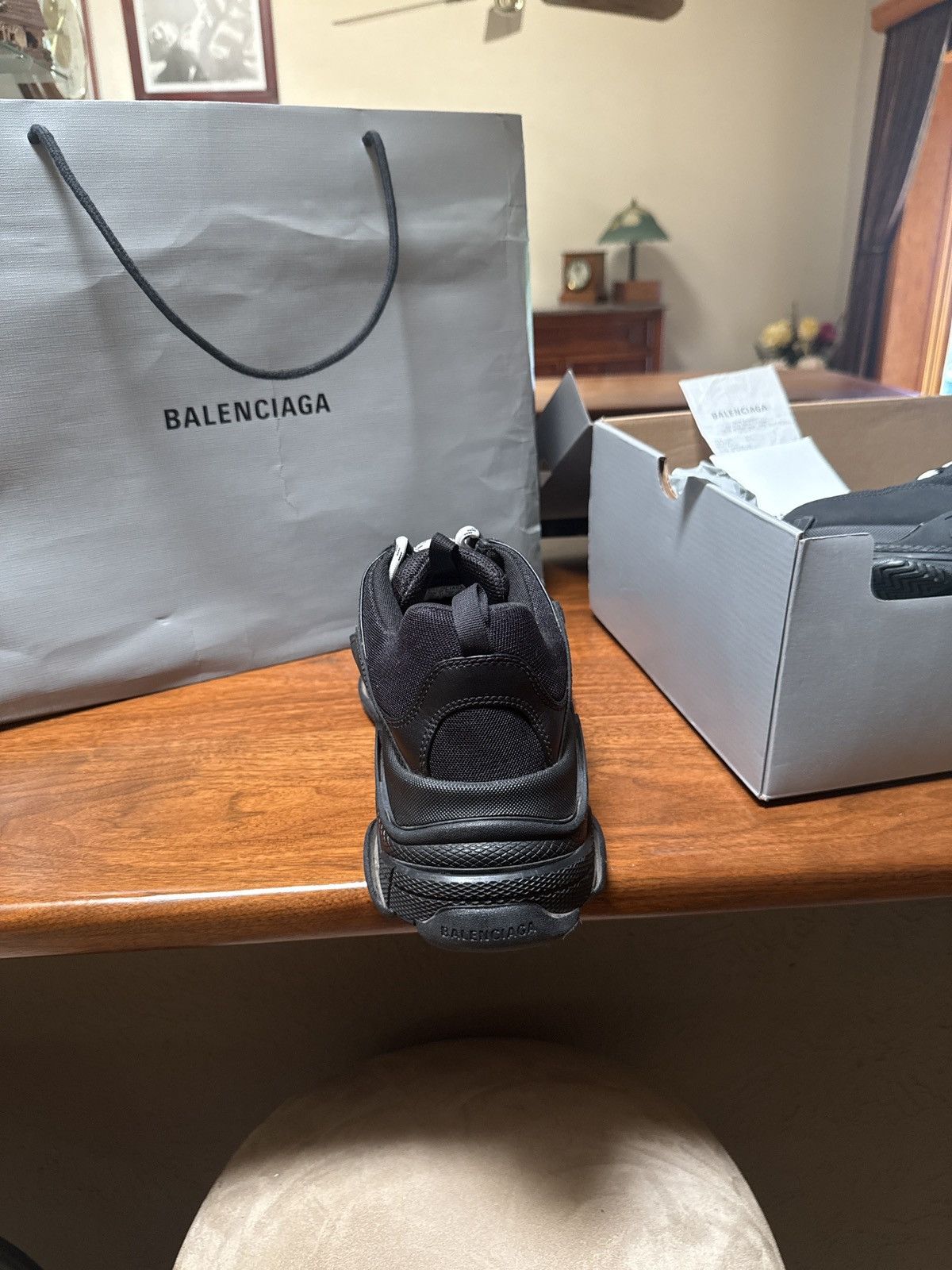 Balenciaga Balenciaga Triple S Size 12 Size US 12 / EU 45 - 7 Thumbnail