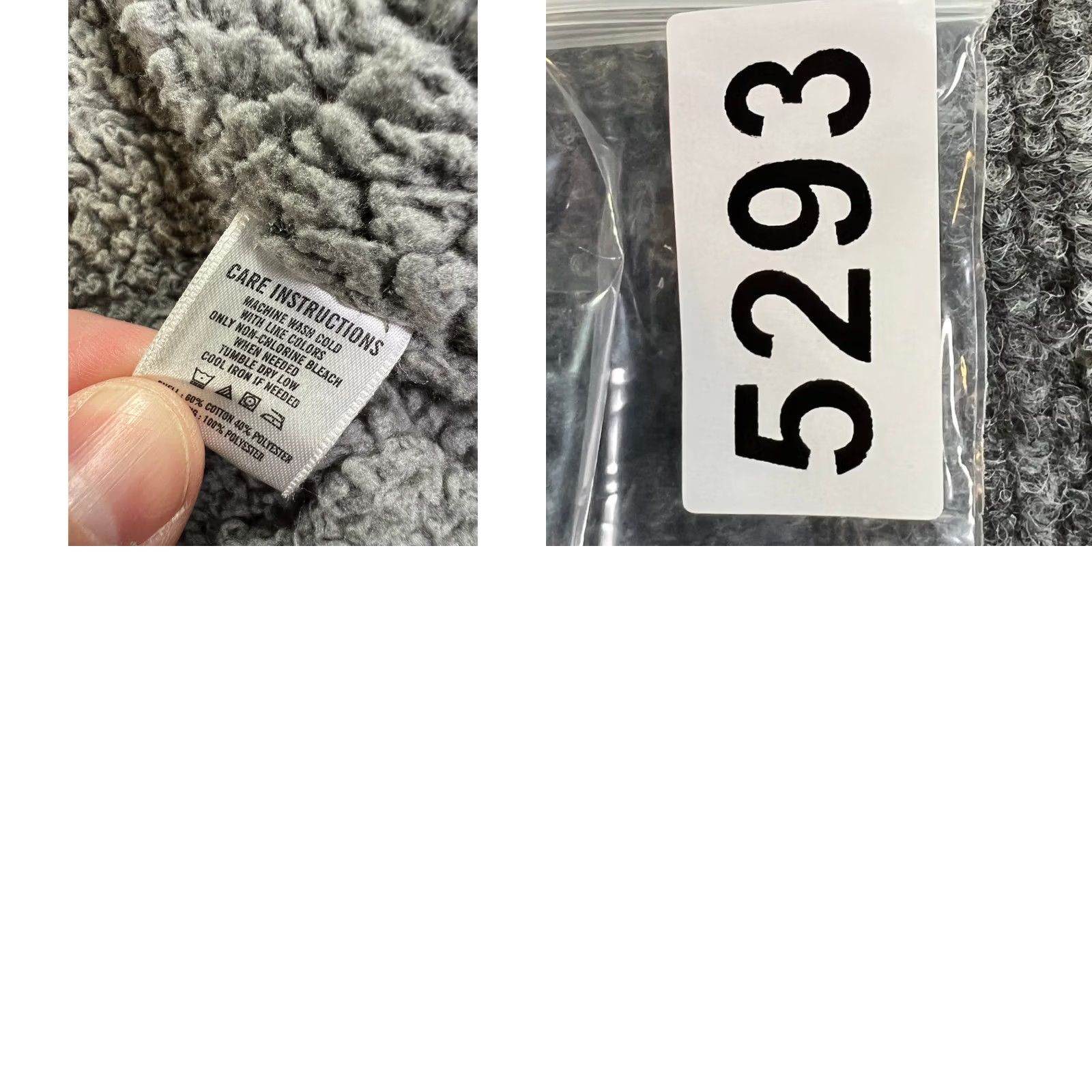 Zoo York Zoo York Hoodie Mens 2XL Gray Plaid Sherpa Lined Full Zip Logo Embroidered Streetwear Skater Size US XXL / EU 58 / 5 - 9 Thumbnail