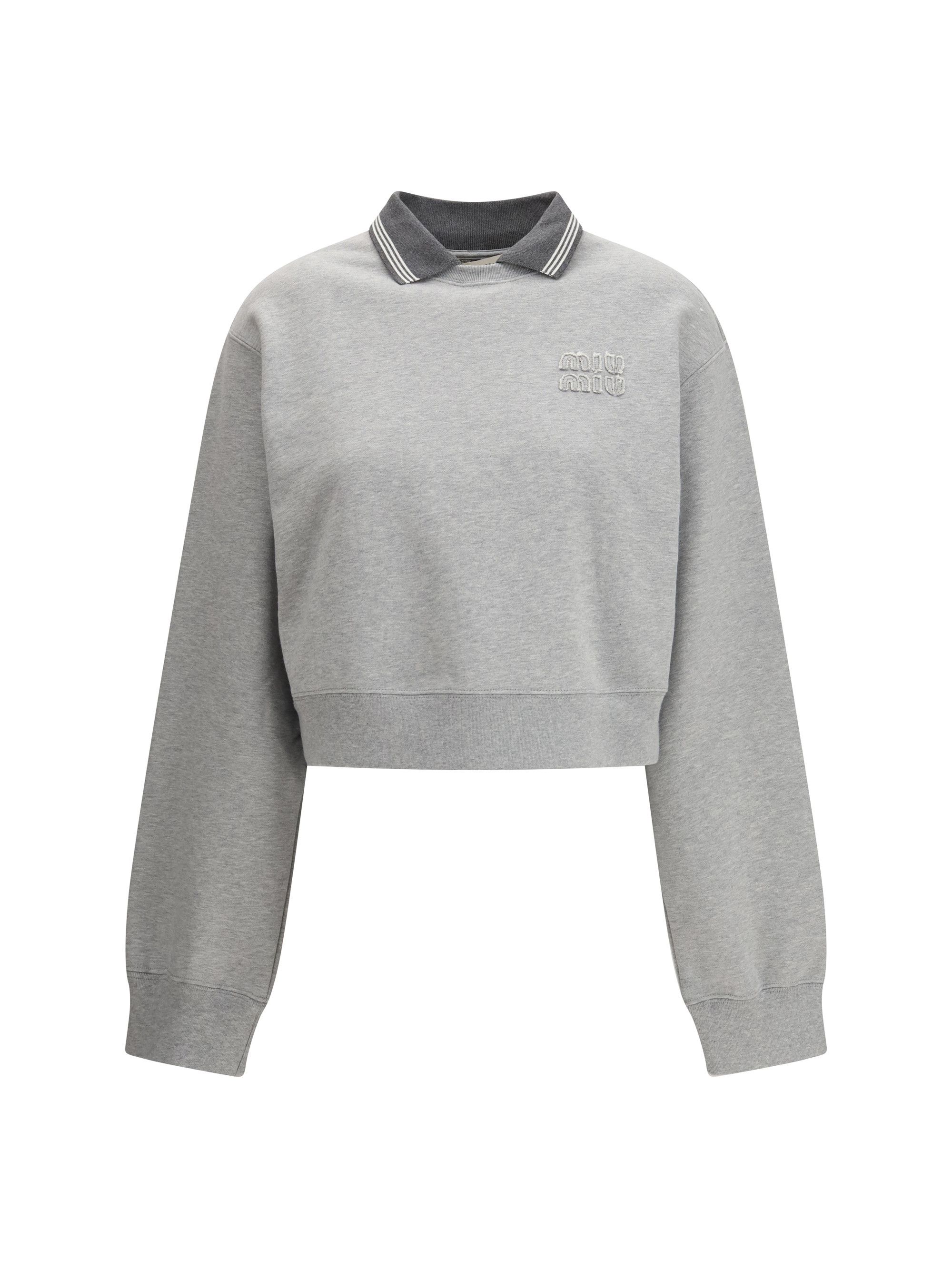 Miu Miu Embroidered logo Sweater Size S / US 4 / IT 40 - 1 Thumbnail