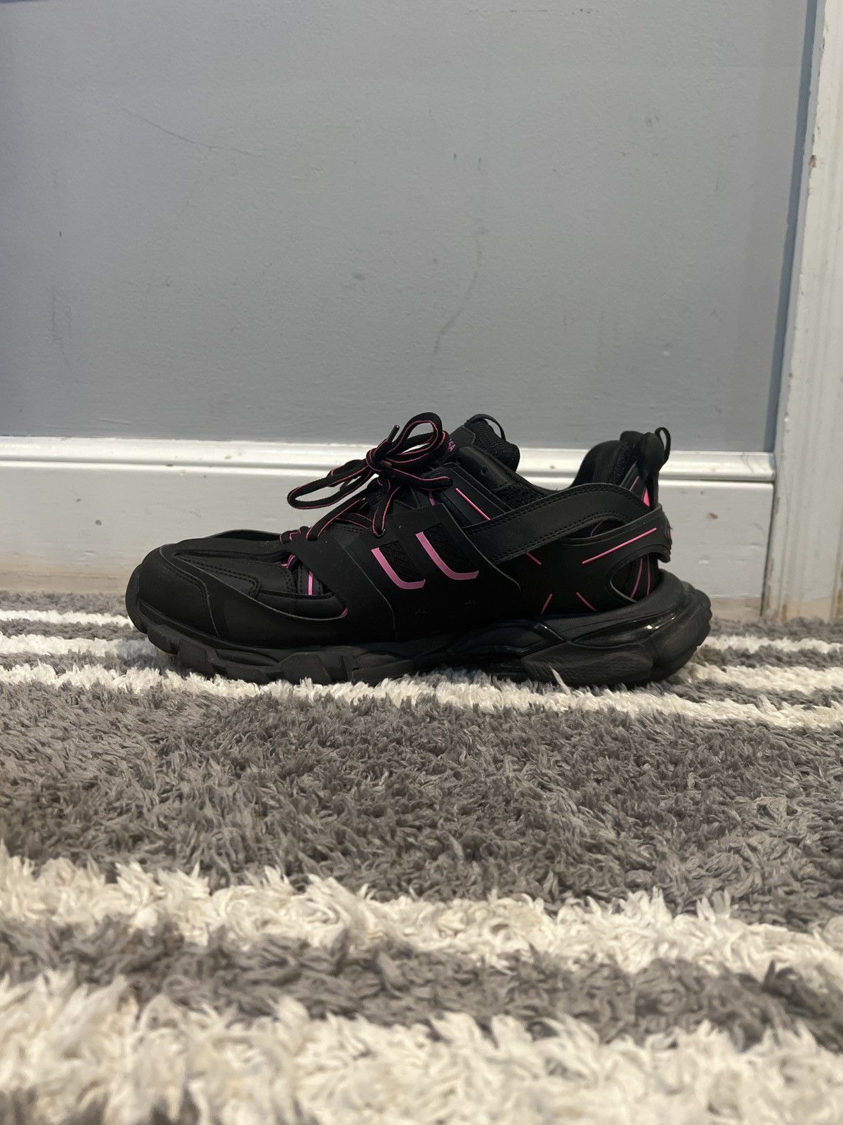 Balenciaga Balenciaga track black and pink Size US 11 / EU 44 - 3 Thumbnail