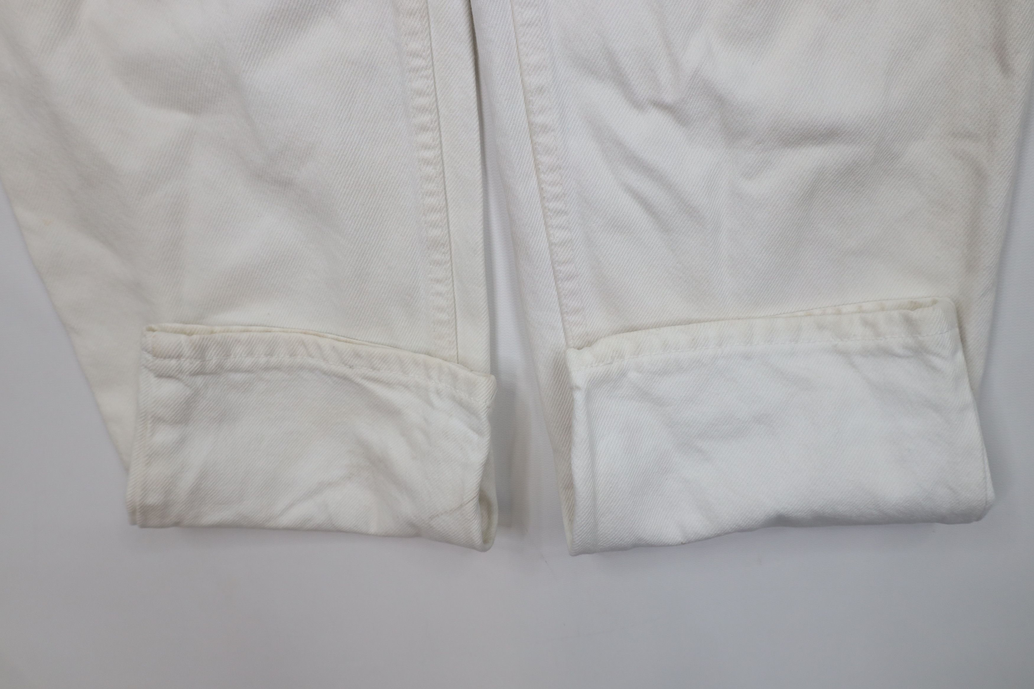 Levi's Vintage 90s Levis 950 Orange Tab Relaxed Fit Jeans White USA Size 36" / US 14 / IT 50 - 5 Thumbnail