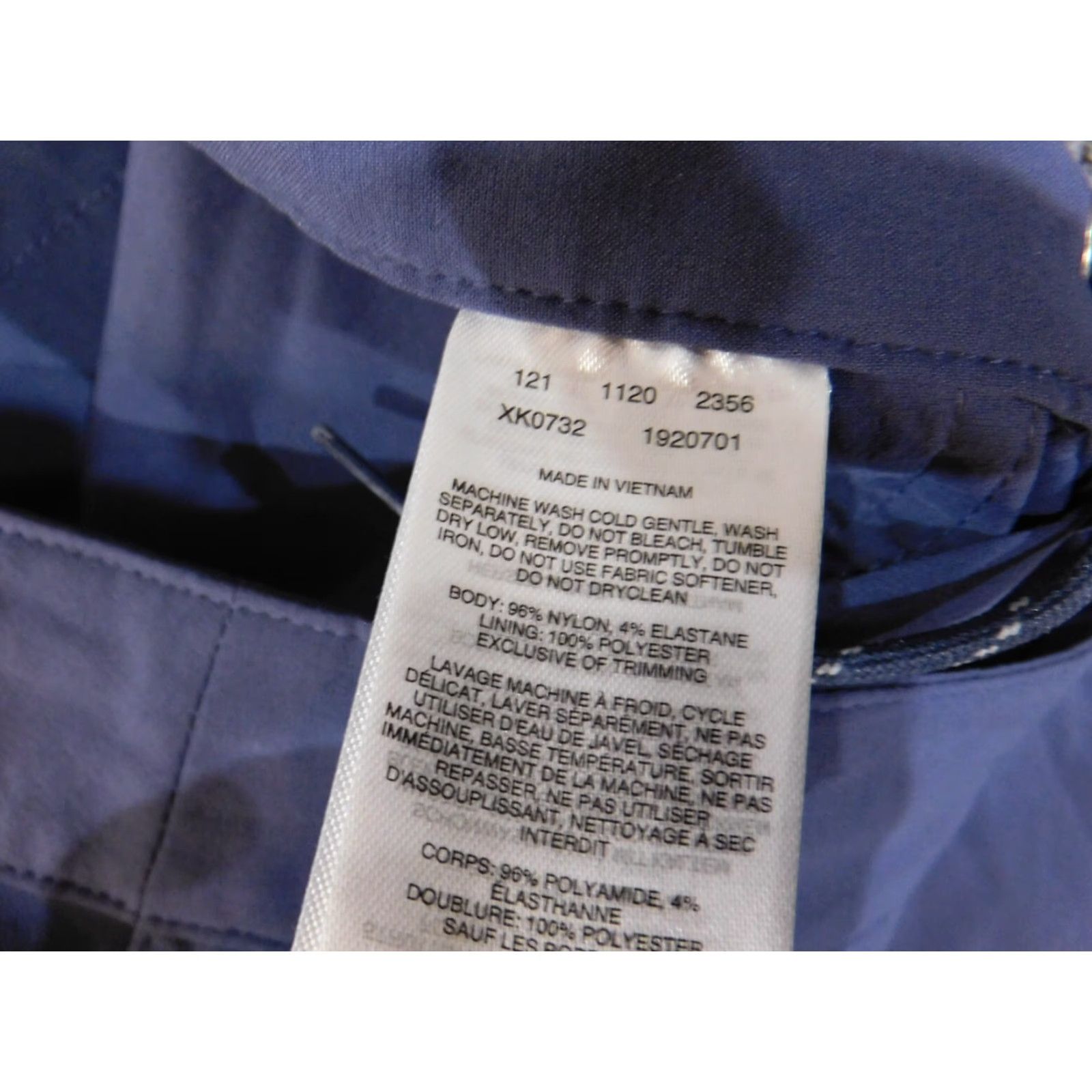 Vintage Columbia Pants Womens Size 10 Purple ourdoors Zip Hiking Stretch Pants Chino Regular Rise 8.5-10.5in Inseam 21in Womens Size 32" / US 10 / IT 46 - 5 Thumbnail