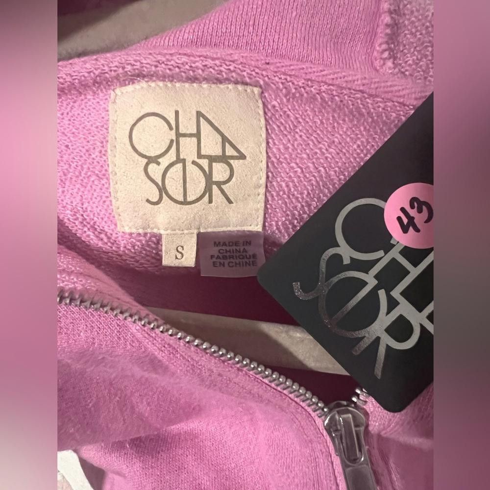 Chase Authentics Chaser Women’s Cozy Knit Long Sleeve Hoodie in Pink Size S / US 4 / IT 40 - 4 Thumbnail