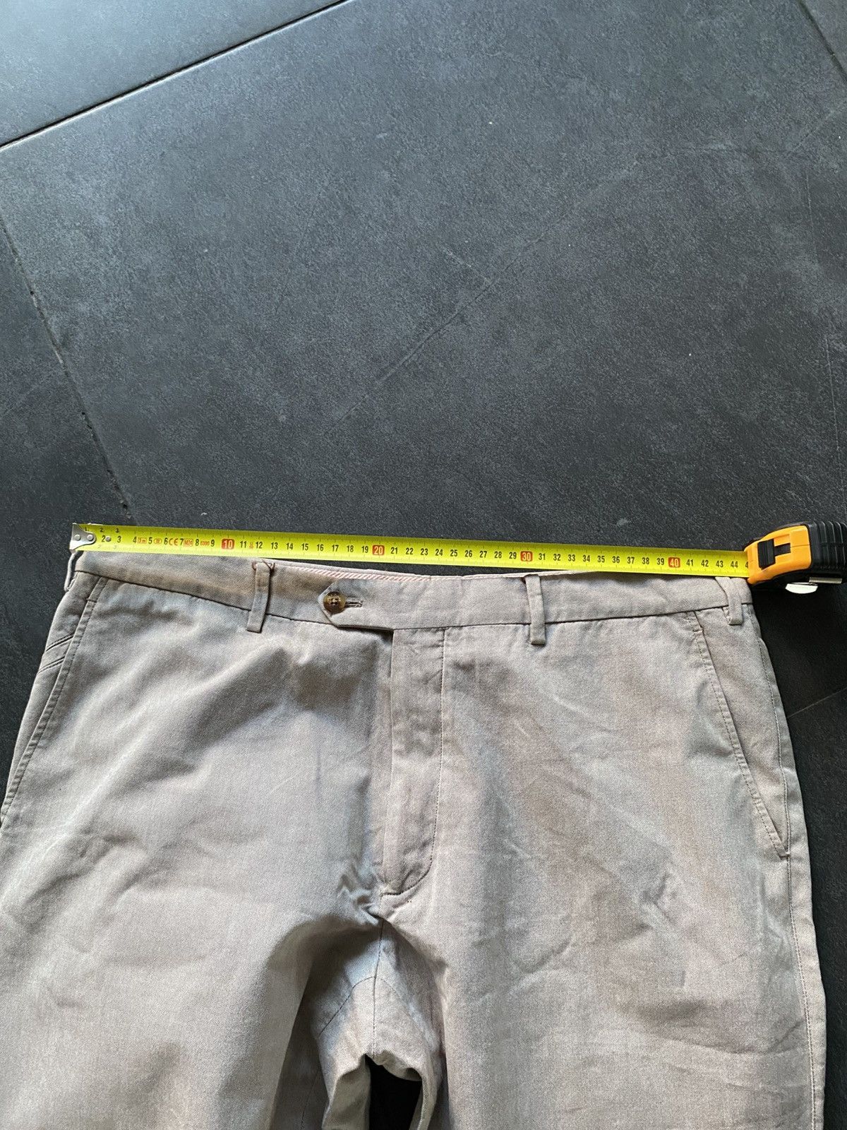 Loro Piana lora piana casual wide leg cotton chino pant IT54 Size US 34 / EU 50 - 2 Thumbnail