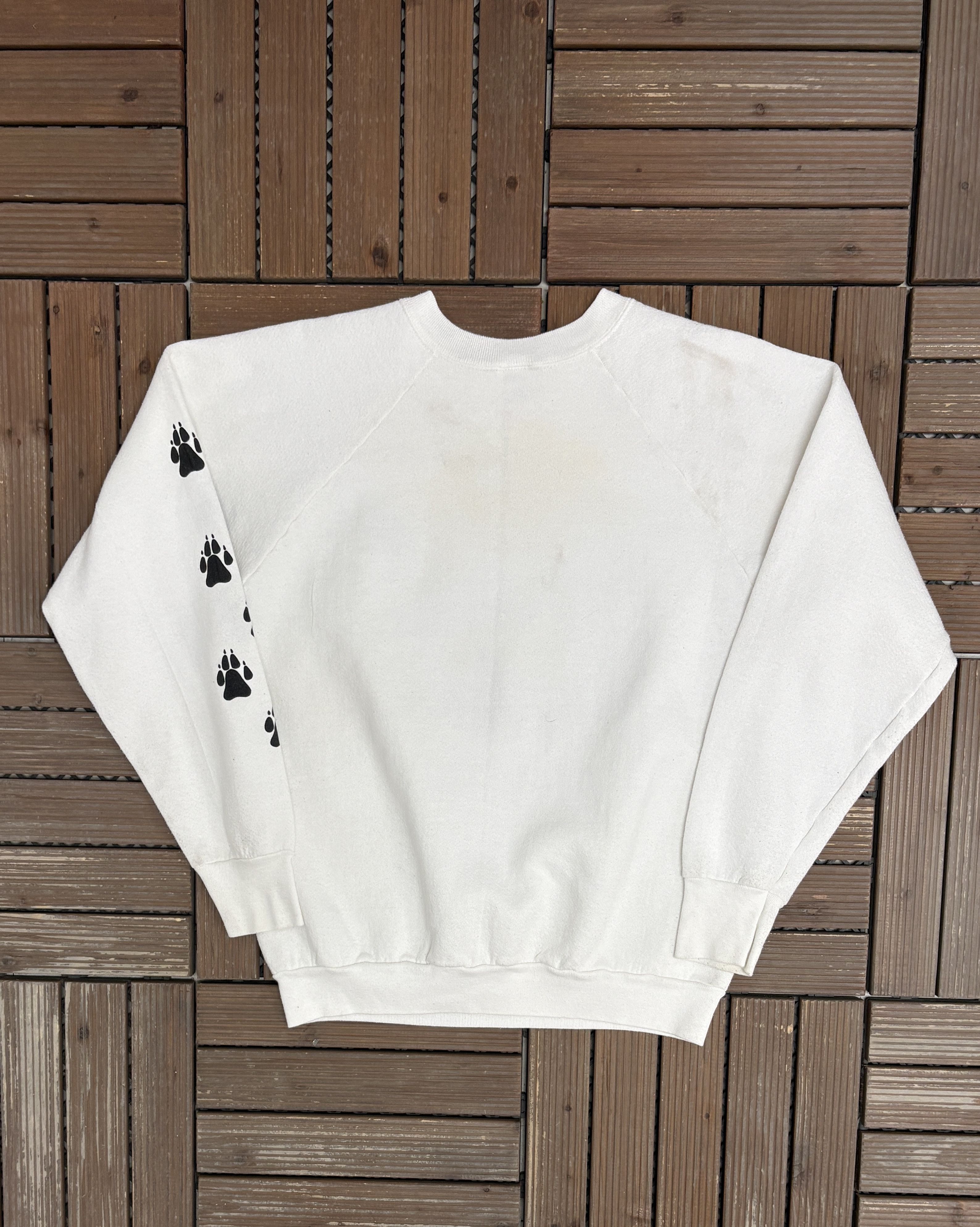 Vintage Fido's Famous Funwear Farley Vintage White Crewneck Sweater Size US L / EU 52-54 / 3 - 4 Thumbnail