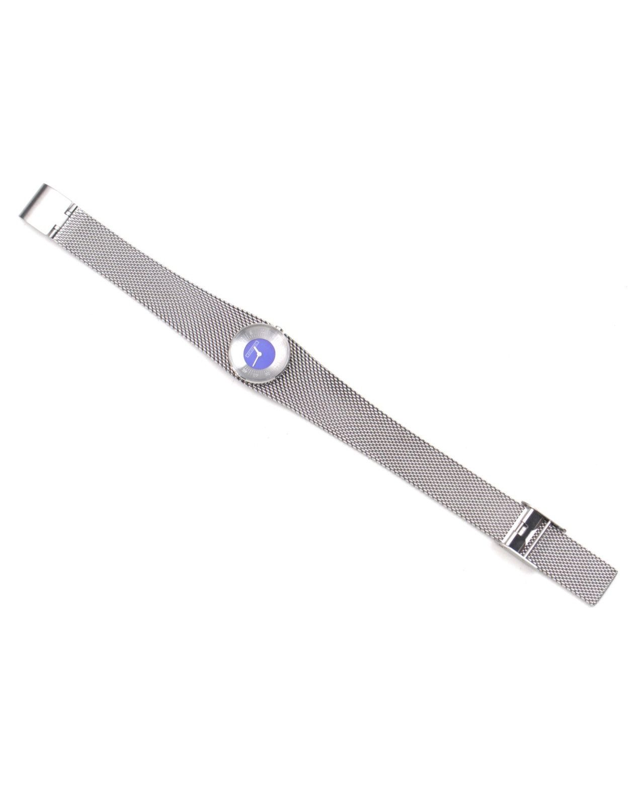 Vintage 1990S ELEY KISHIMOTO BLUE DISC MESH BRACELET WATCH Size ONE SIZE - 3 Thumbnail