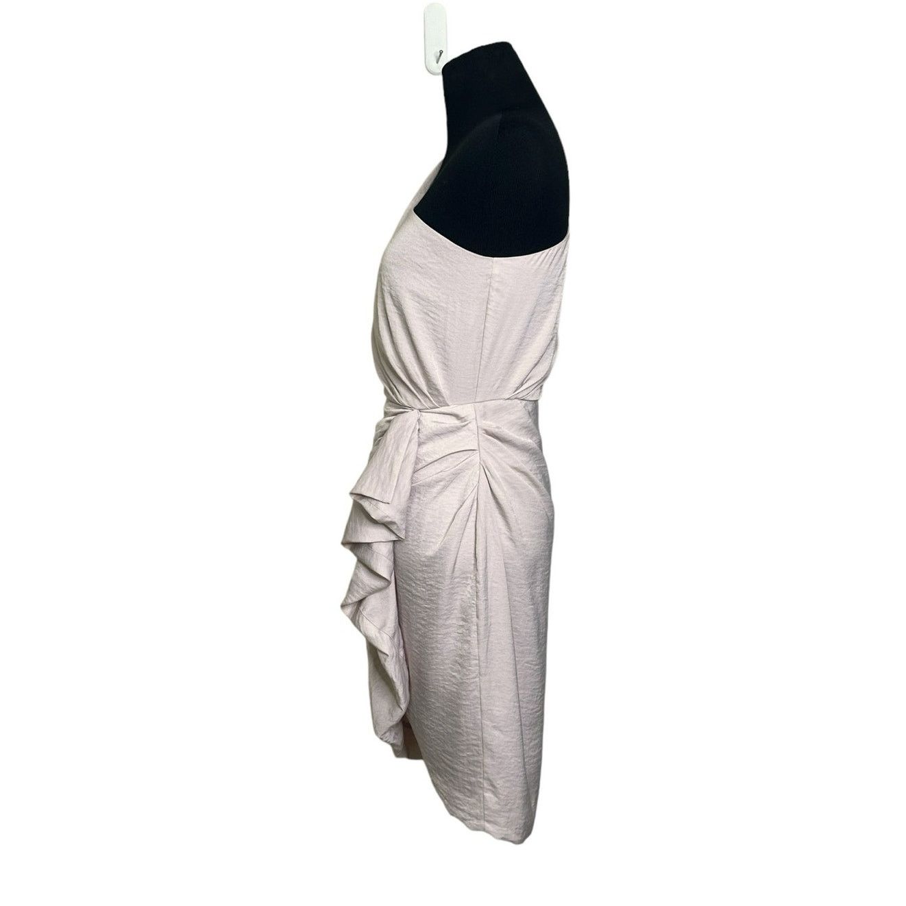 Allsaints AllSaints beige one shoulder party dress size 2 Size XS / US 0-2 / IT 36-38 - 5 Thumbnail