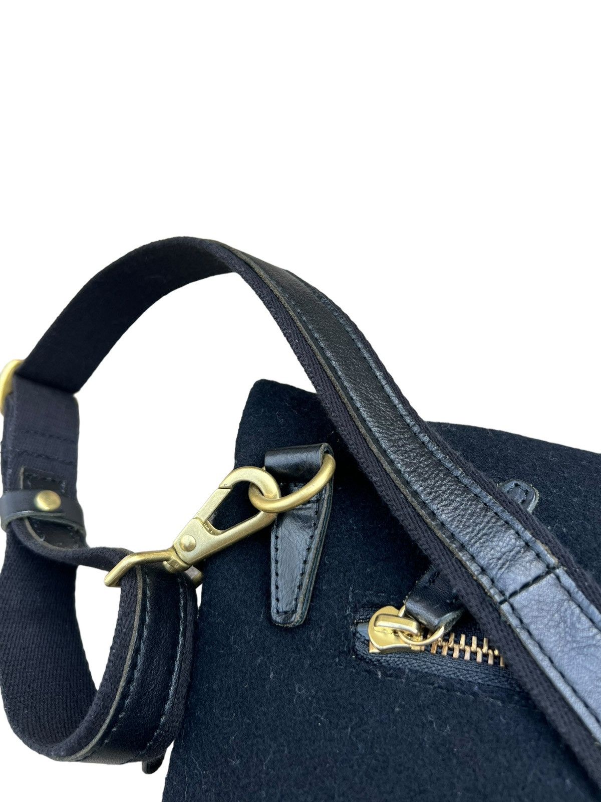Leather Otias Japan Hybrid Wool Leather Bag Size ONE SIZE - 6 Thumbnail