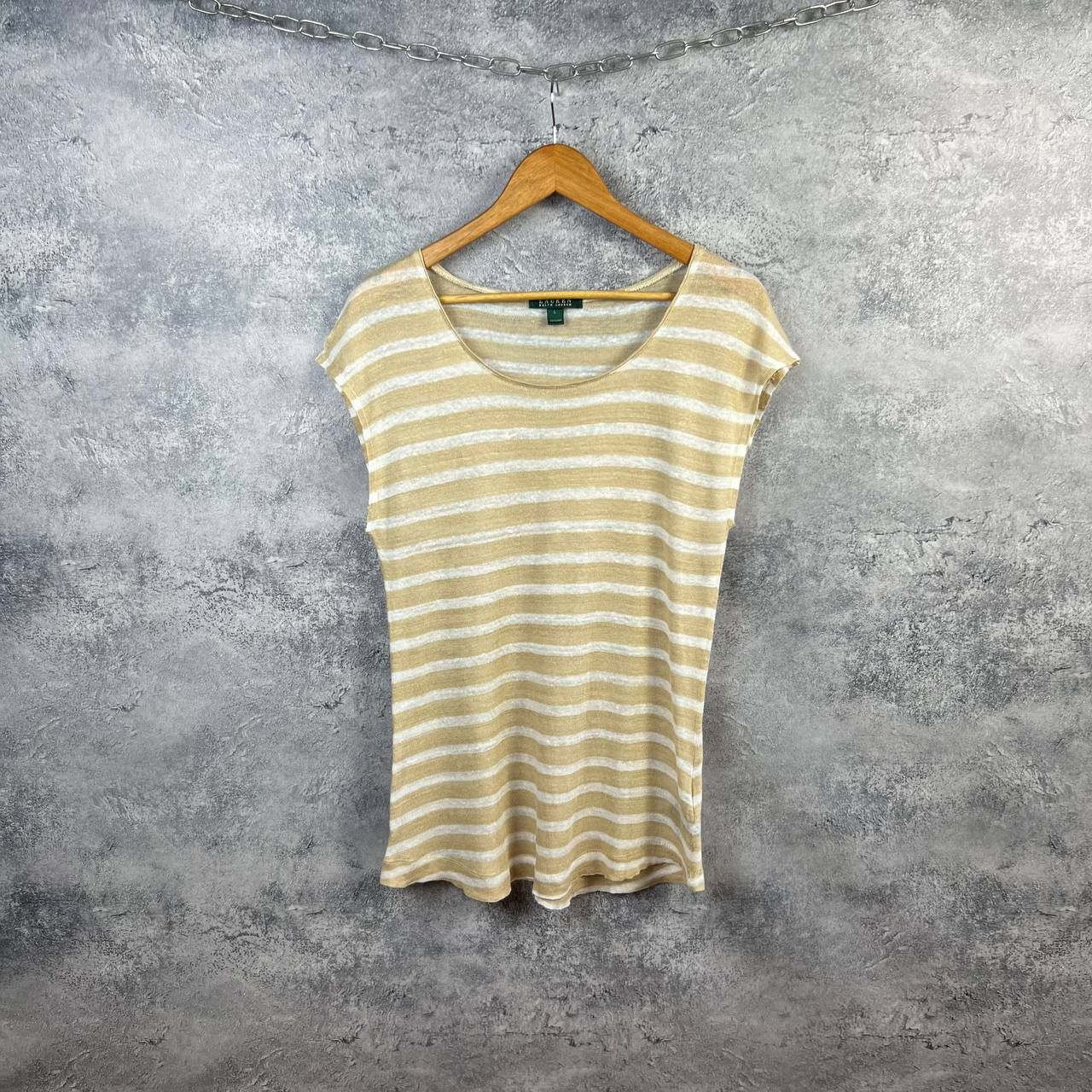 Lauren Ralph Lauren Lauren Ralph Lauren Vintage Tank Top Size L / US 10 / IT 46 - 1 Thumbnail