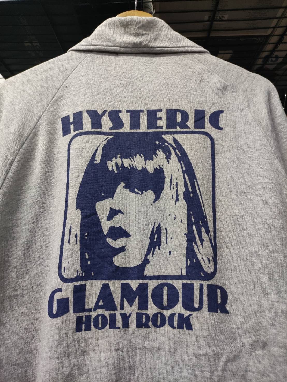 Hysteric Glamour Vtg Hysteric Glamour " Holy Rock " Zipper Pullover Jacket Size US L / EU 52-54 / 3 - 1 Thumbnail