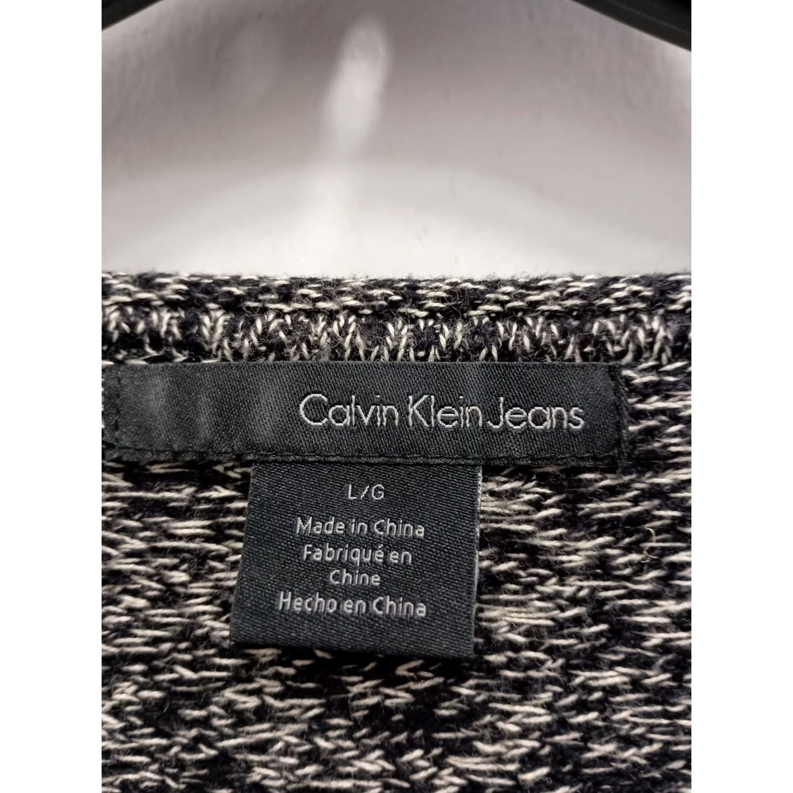 Calvin Klein Calvin Klein Sweater Womens Large Gray Y2K Minimalist Capsule Pullover Casual Size L / US 10 / IT 46 - 4 Thumbnail