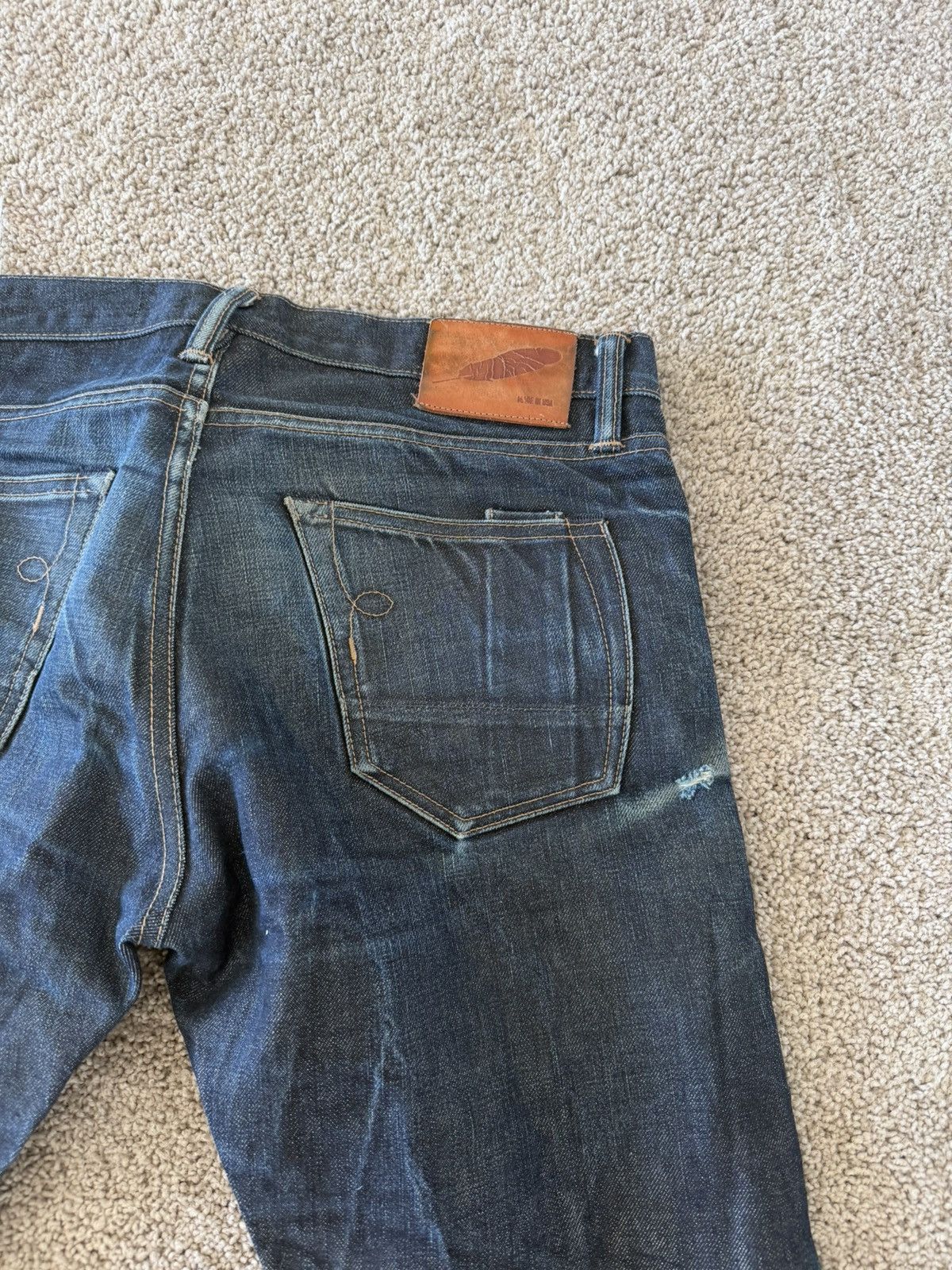 Rogue Territory Rogue Territory - SK Selvedge Denim 30” EPIC FADES Size US 30 / EU 46 - 5 Thumbnail