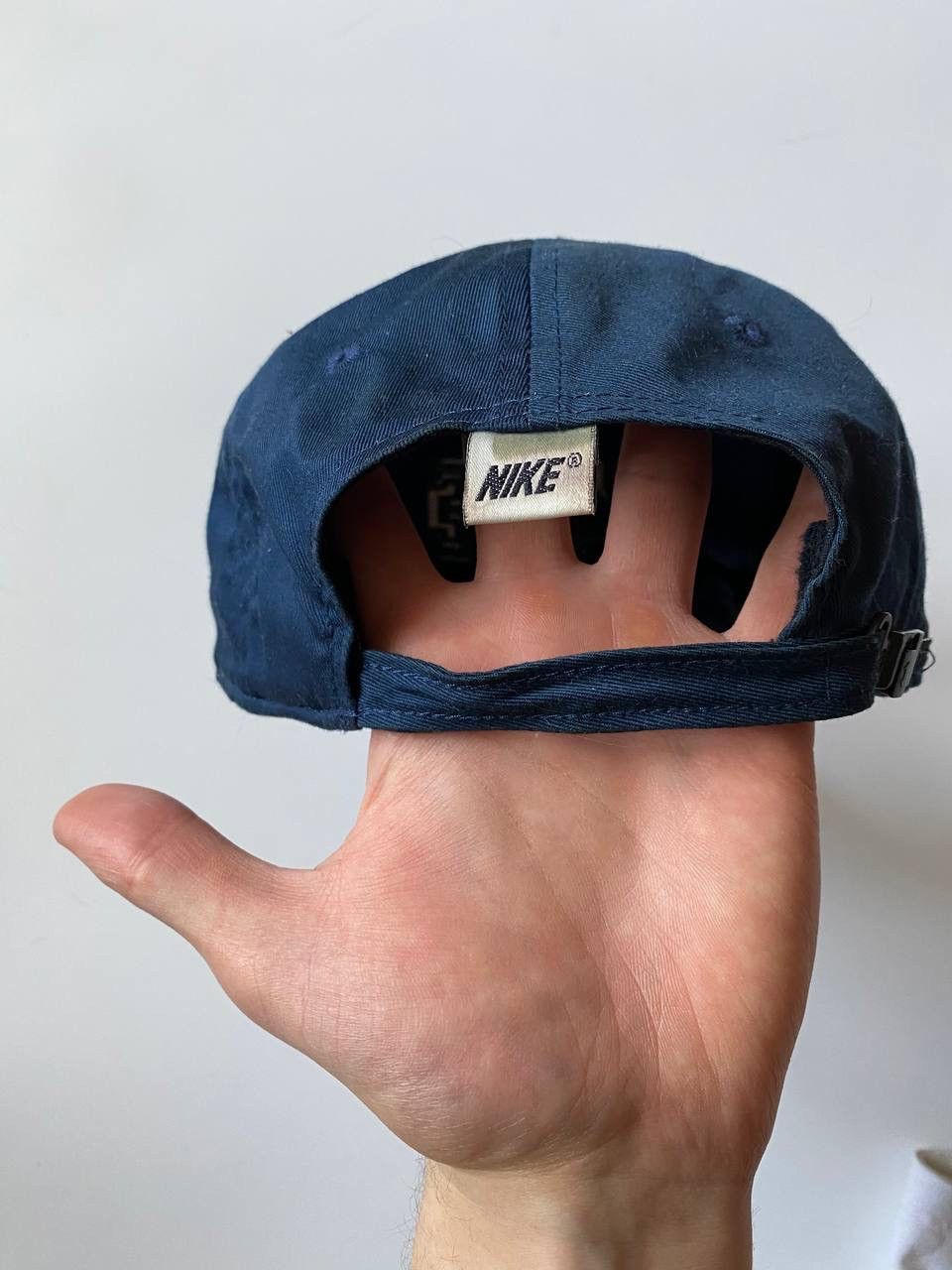 Nike Vintage Nike Hat OS big logo Cap Size ONE SIZE - 6 Thumbnail