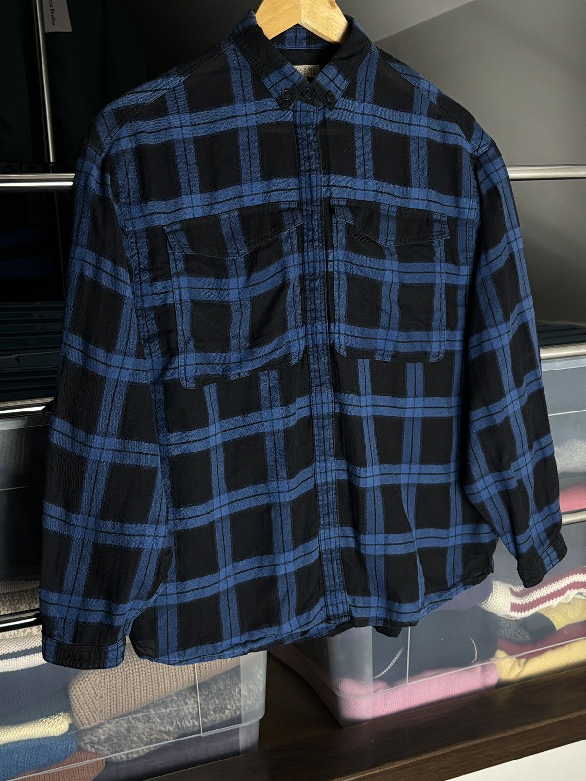 Burberry Burberry Brit Checked Button Up Vintage Shirt Size S / US 4 / IT 40 - 2 Thumbnail