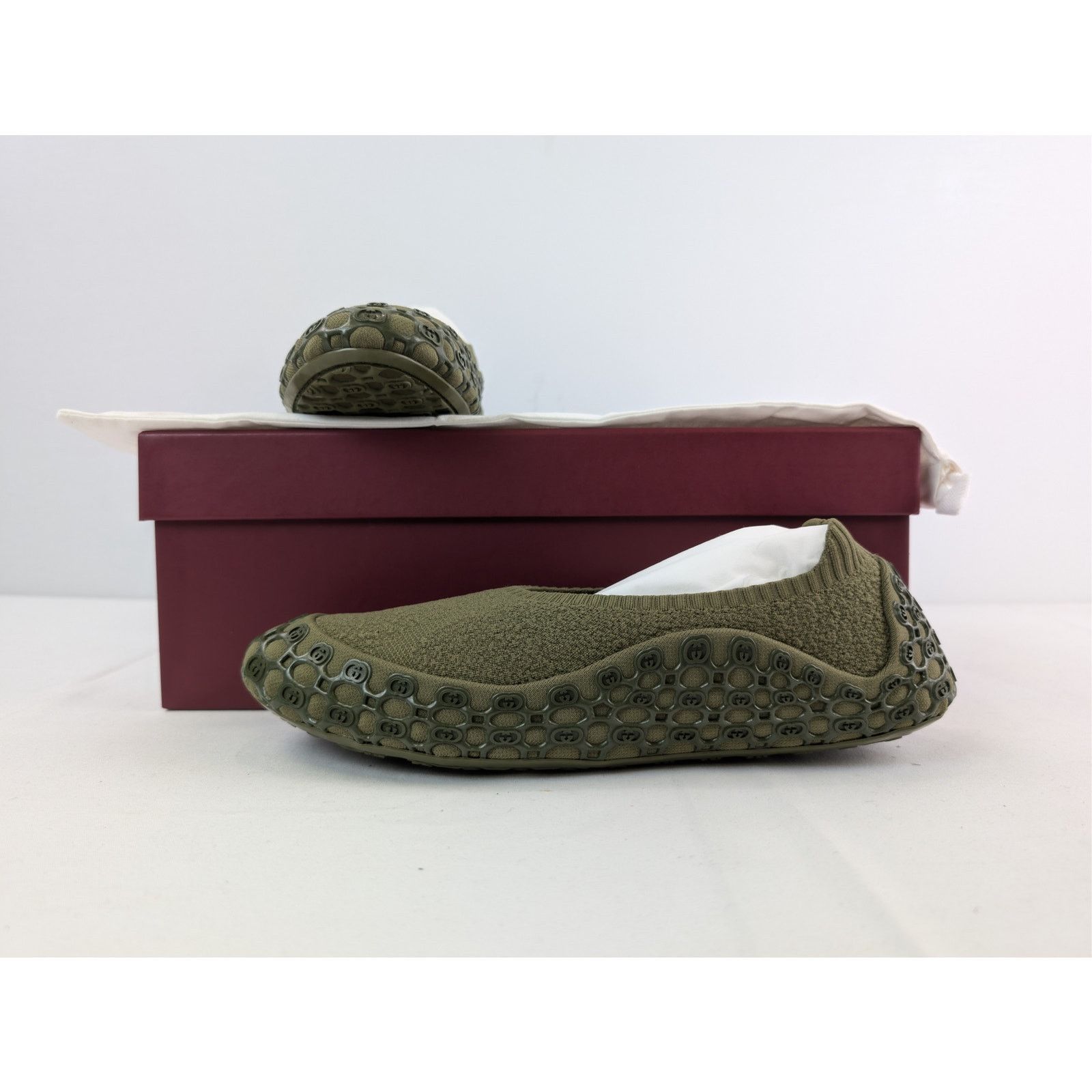 Gucci o1rshd1 Slip-on Sneakers in dark green Size US 10 / EU 43 - 15 Thumbnail