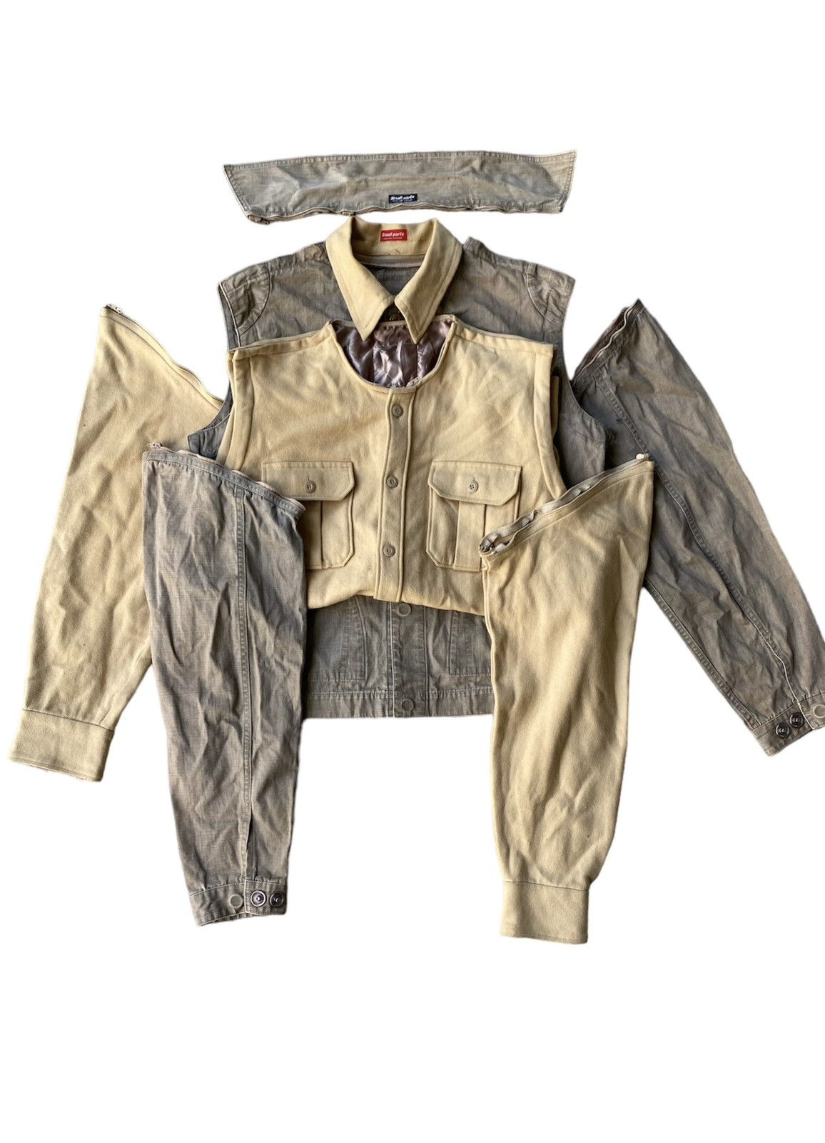 Undercover S/S A/W 1999 Undercover Small part hybrid Jacket Size US L / EU 52-54 / 3 - 1 Thumbnail